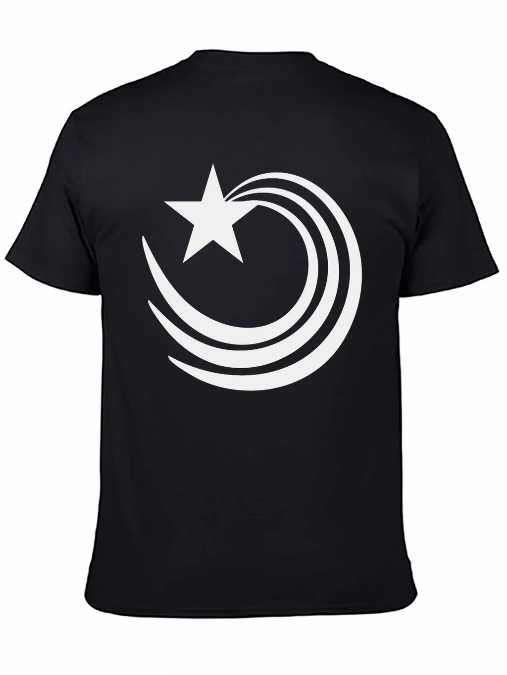 Star Logo Unisex Casual T-Shirt – Clean Design For Daily Comfort