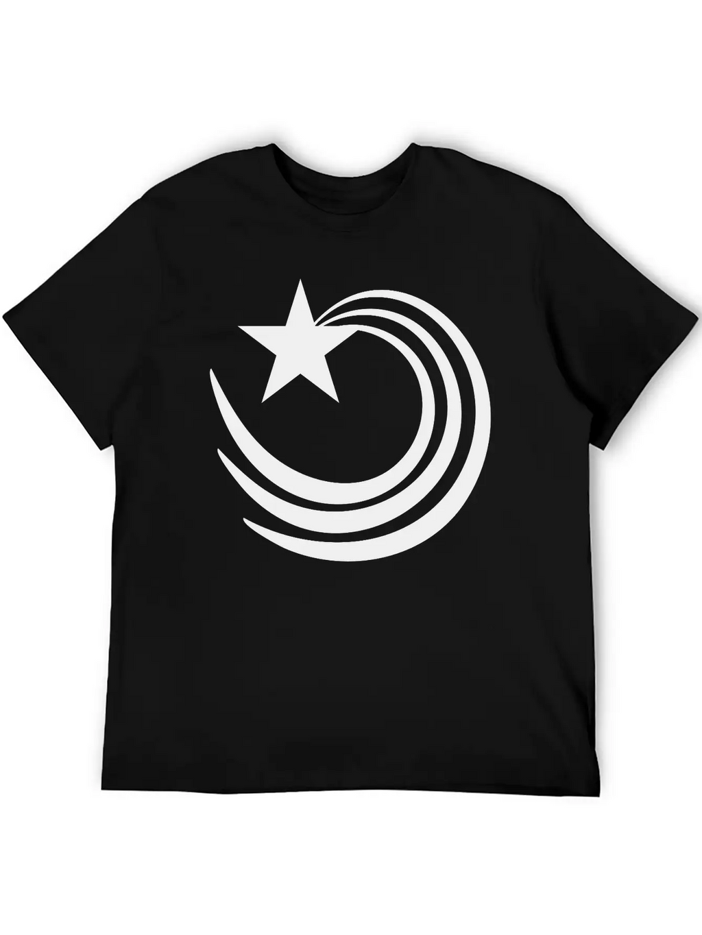 Star Logo Unisex Casual T-Shirt – Clean Design For Daily Comfort