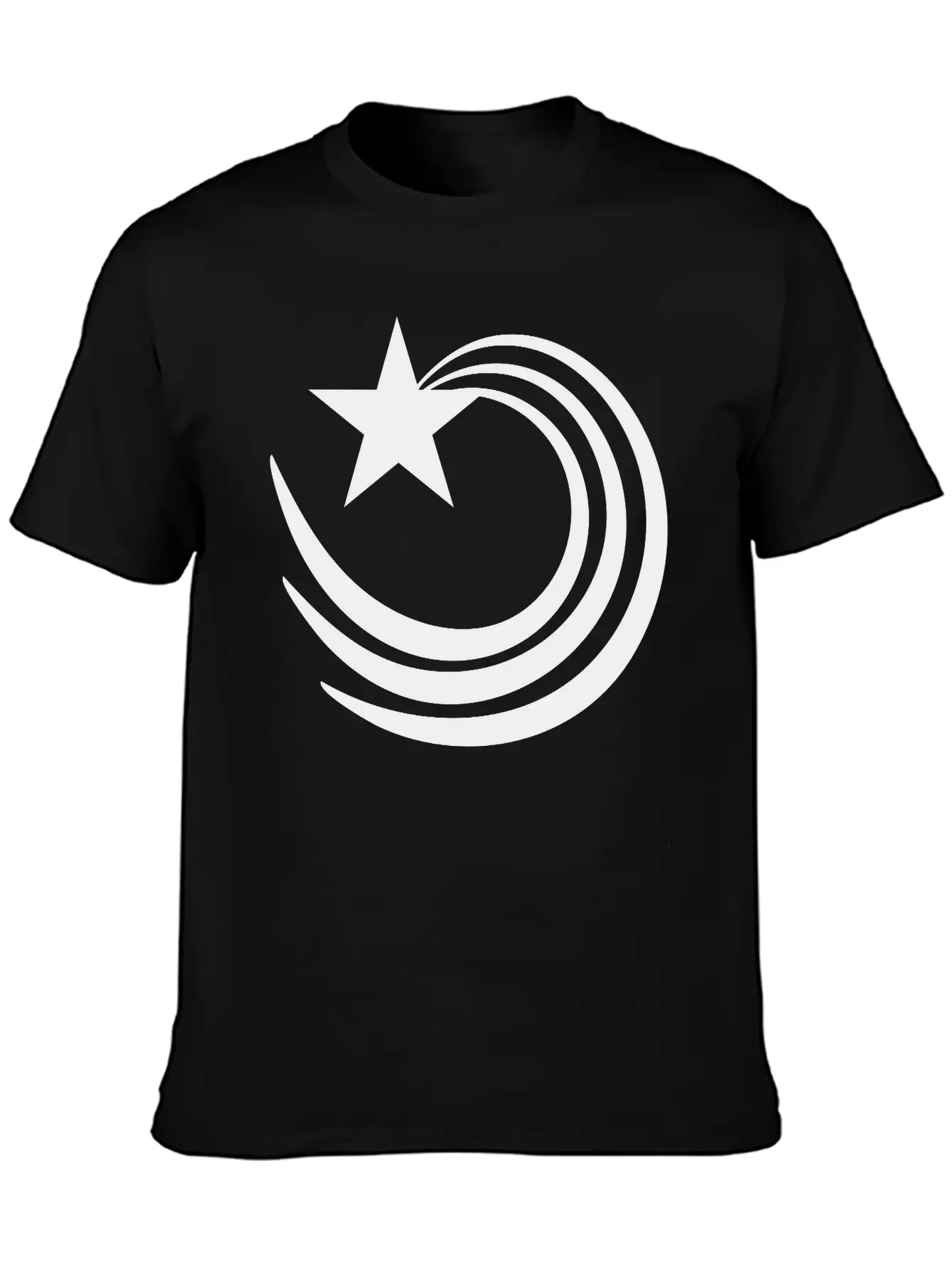 Star Logo Unisex Casual T-Shirt – Clean Design For Daily Comfort