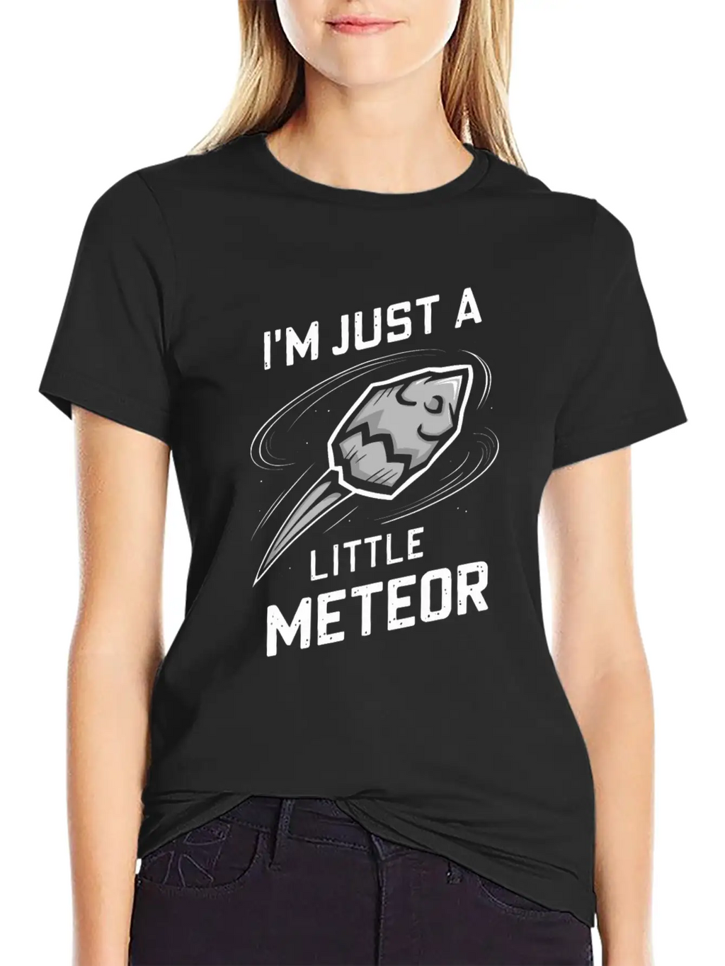 Stargazing Adventures Under The Meteor Shower Timeless Short Sleeve Tee – Comfy And Minimalist Design