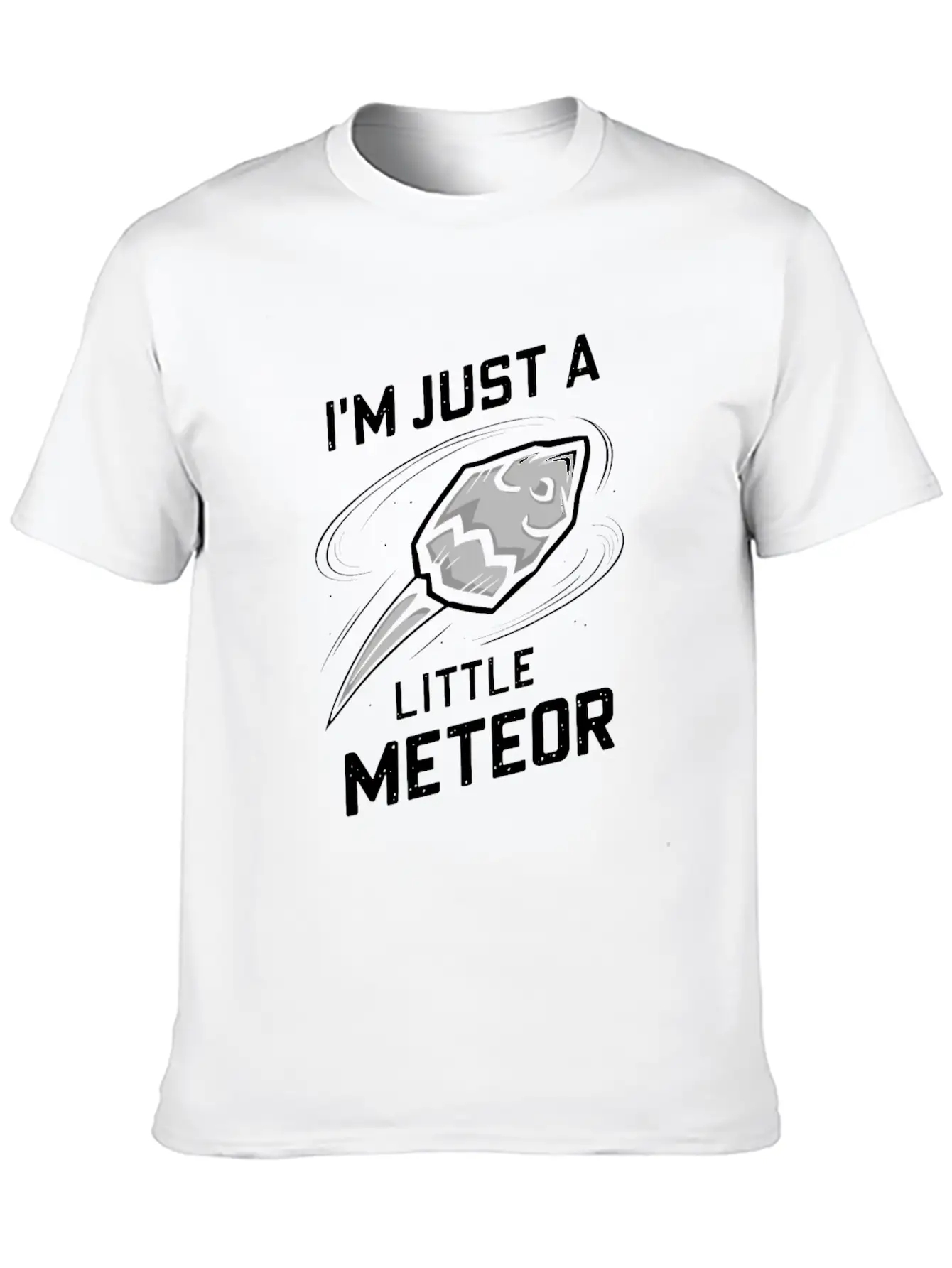 Stargazing Adventures Under The Meteor Shower Timeless Short Sleeve Tee – Comfy And Minimalist Design