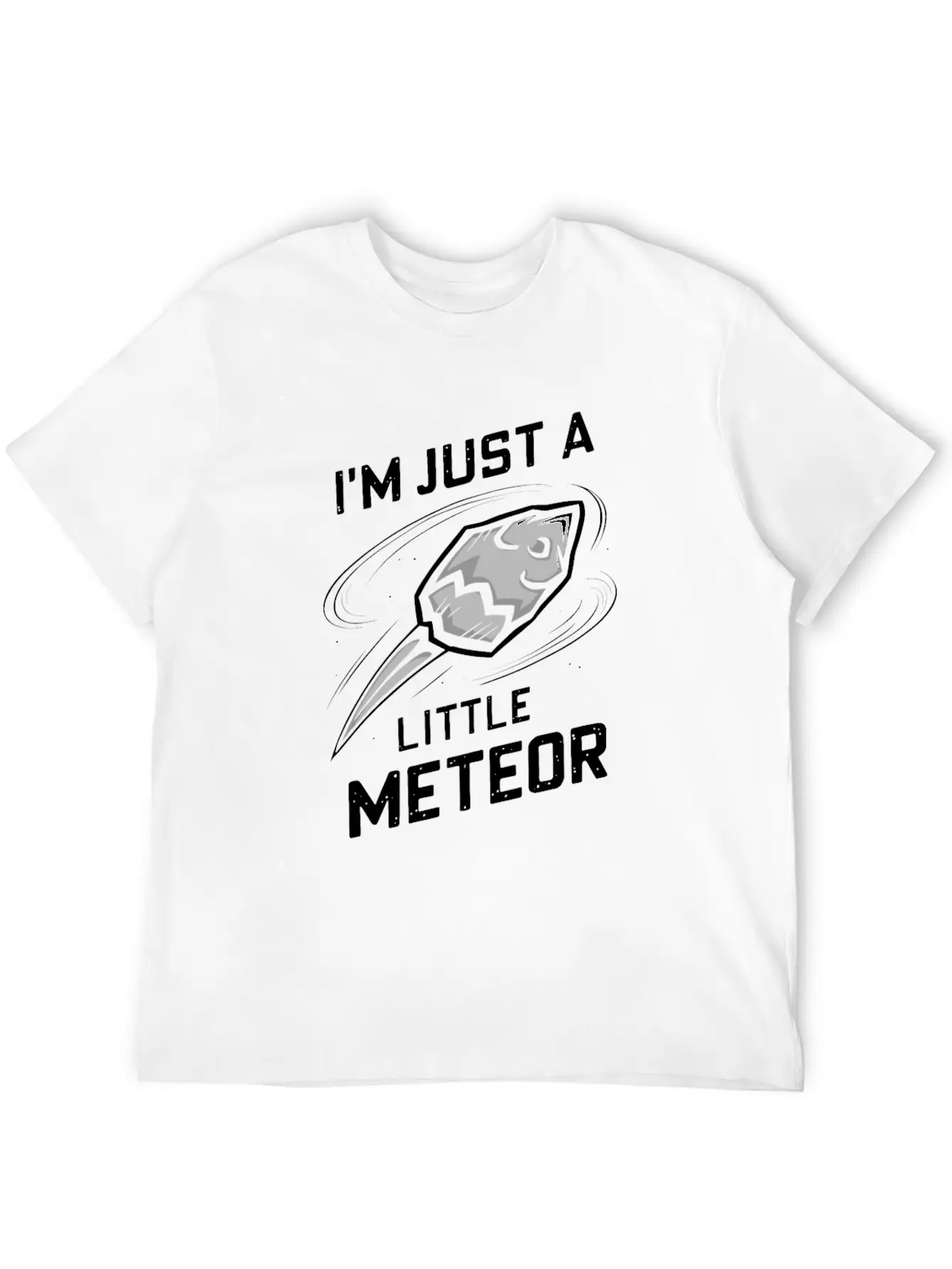 Stargazing Adventures Under The Meteor Shower Timeless Short Sleeve Tee – Comfy And Minimalist Design