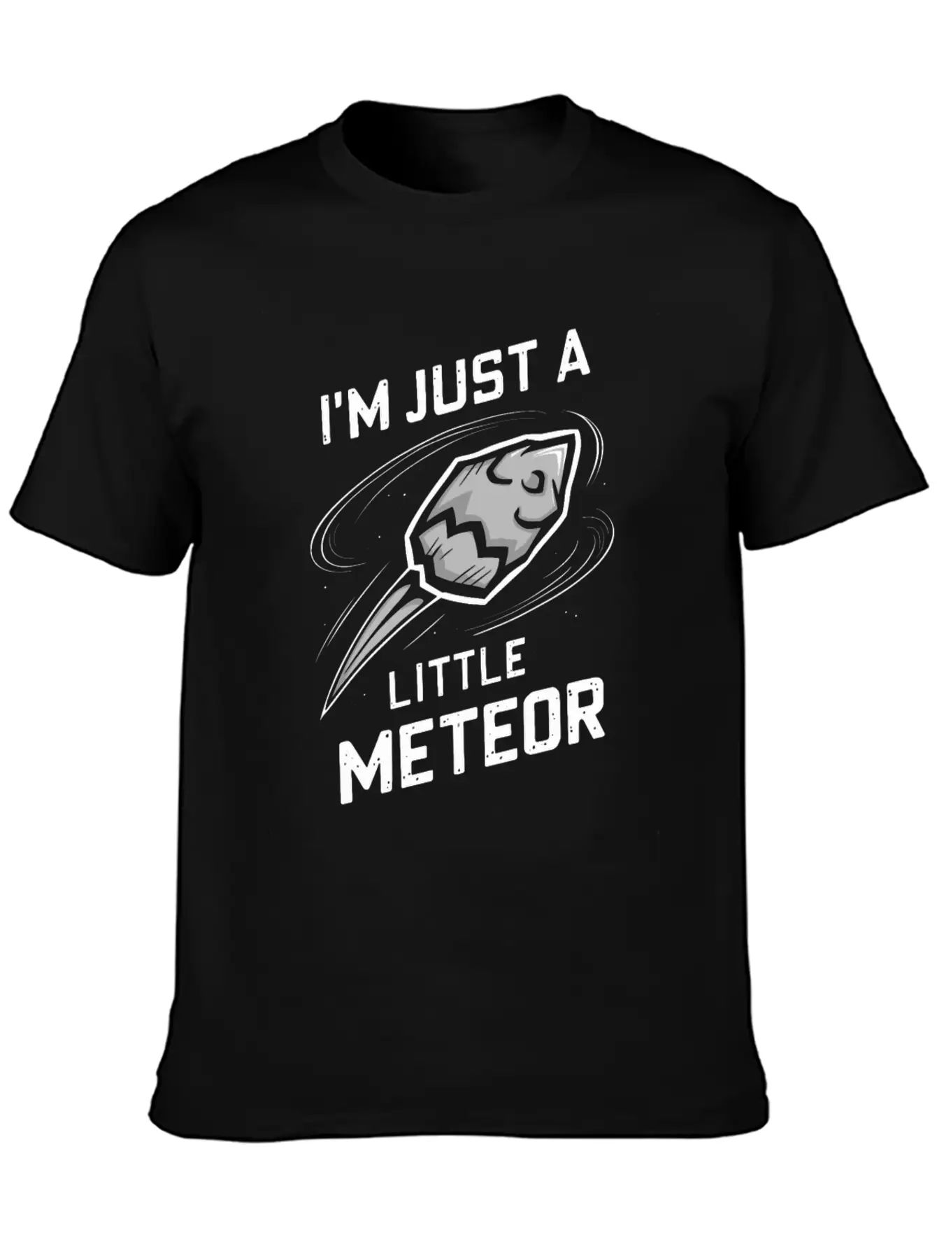 Stargazing Adventures Under The Meteor Shower Timeless Short Sleeve Tee – Comfy And Minimalist Design