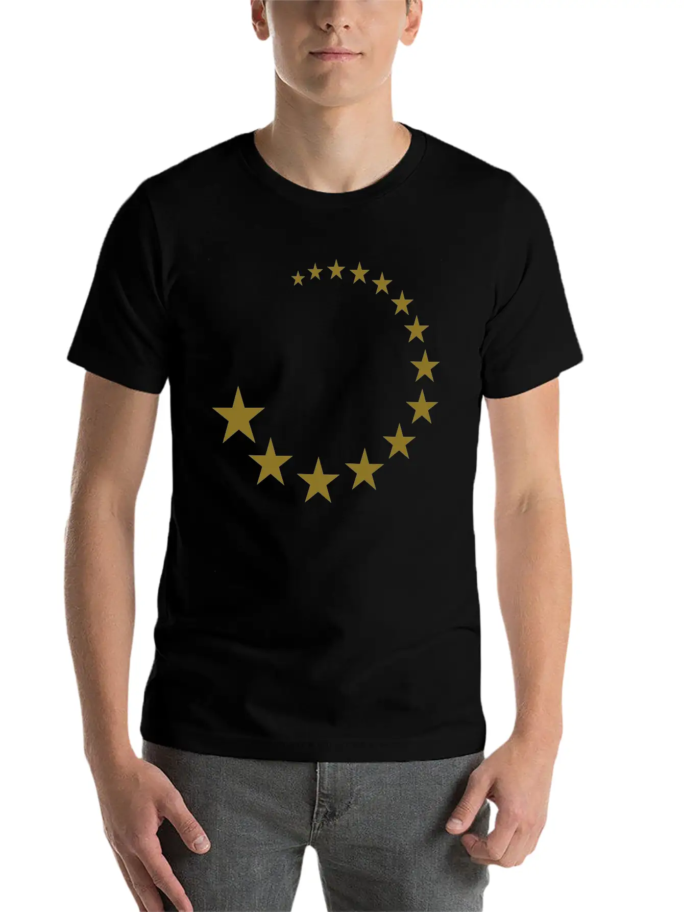 Stars Relaxed Everyday Tee – Lightweight And Durable Cotton