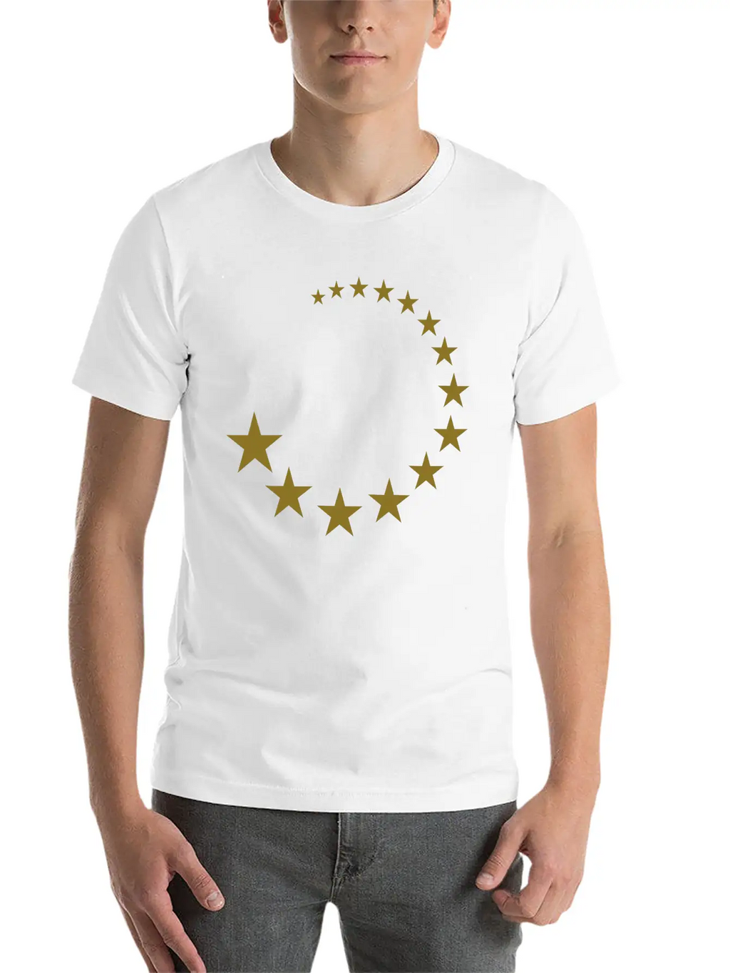 Stars Relaxed Everyday Tee – Lightweight And Durable Cotton