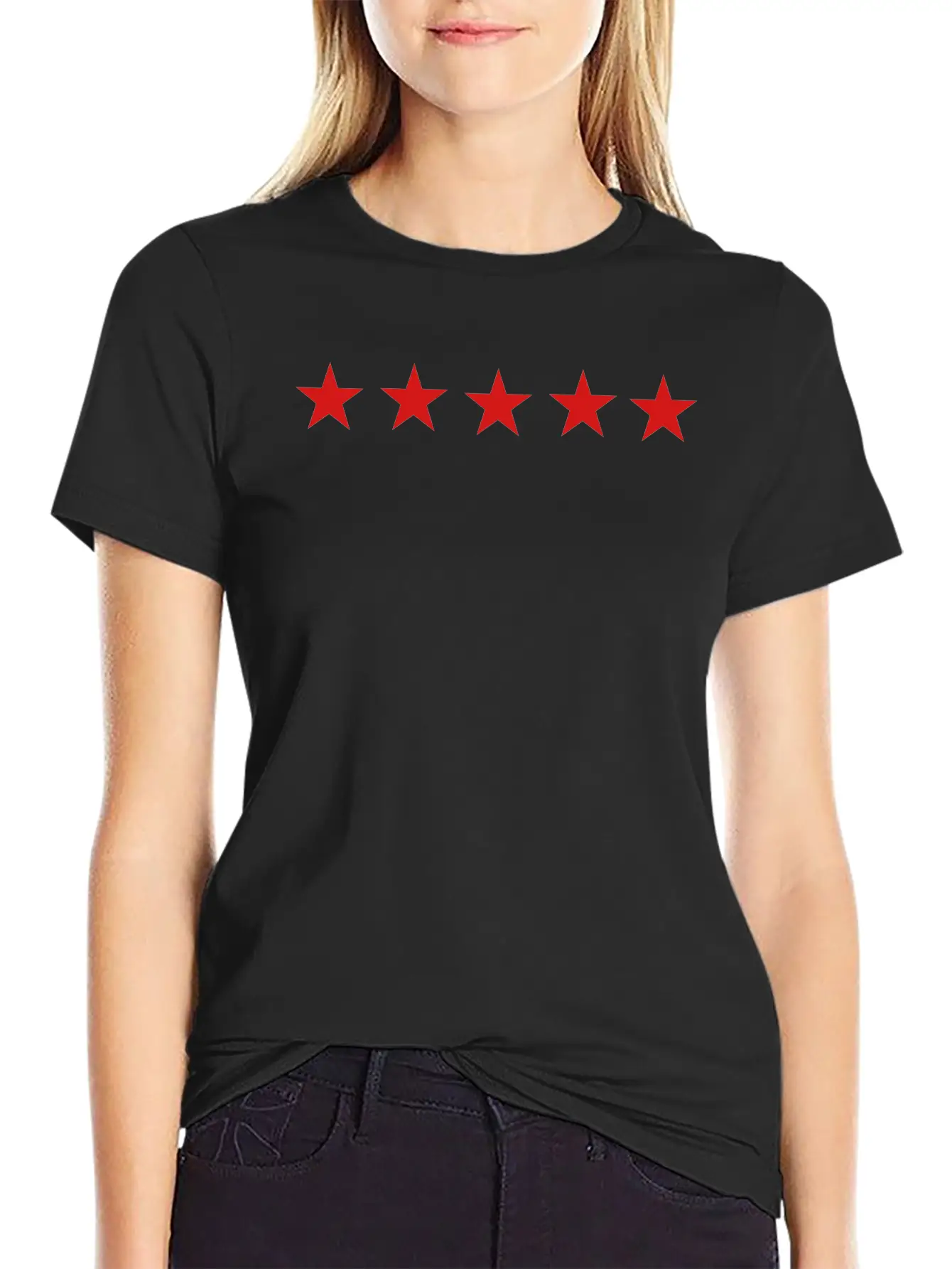 Stars Stylish Everyday T-Shirt – Unisex Basic Cotton Tee