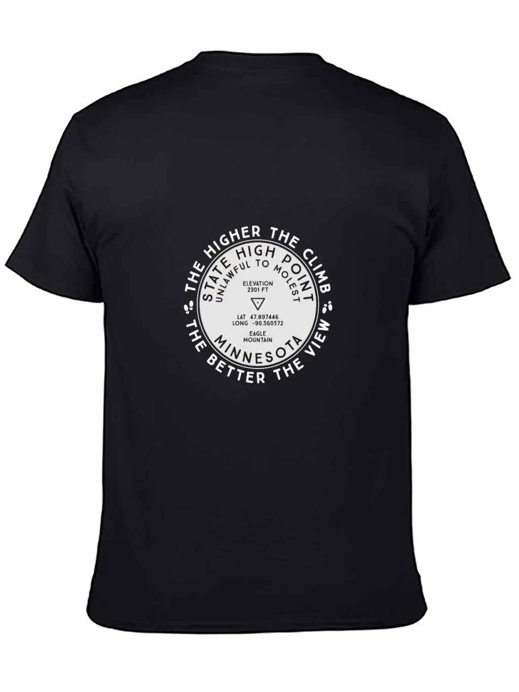 State High Point Minnesota Eagle Mountain Hiking G Timeless Short Sleeve Tee – Comfy And Minimalist Design