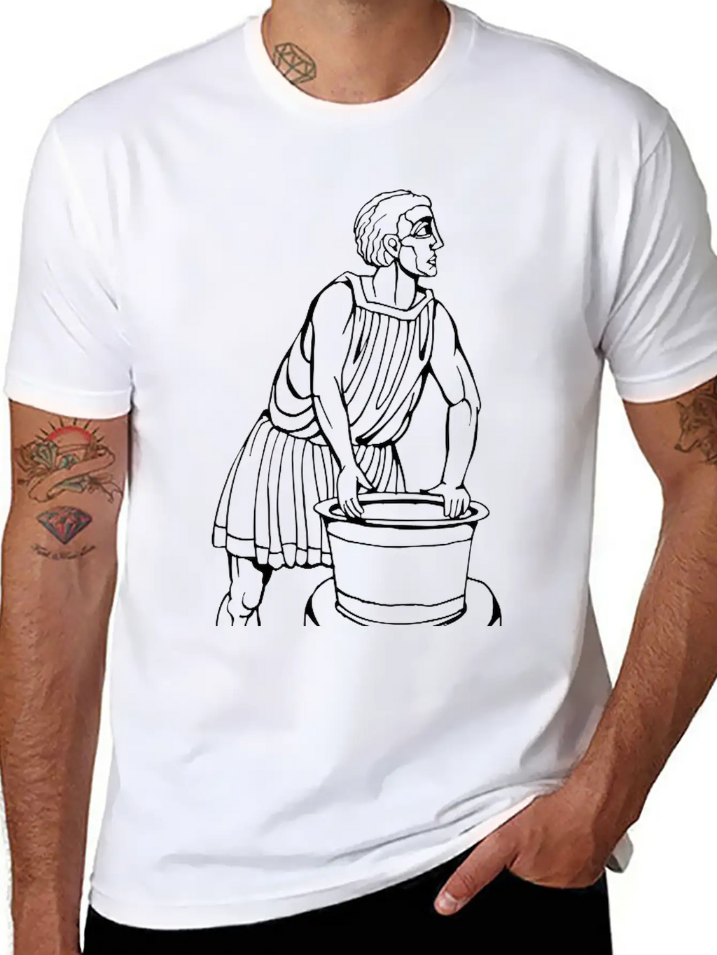 Statue 11 Stylish Everyday T-Shirt – Unisex Basic Cotton Tee