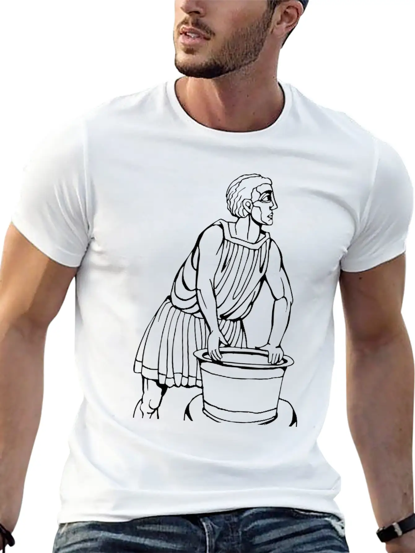 Statue 11 Stylish Everyday T-Shirt – Unisex Basic Cotton Tee