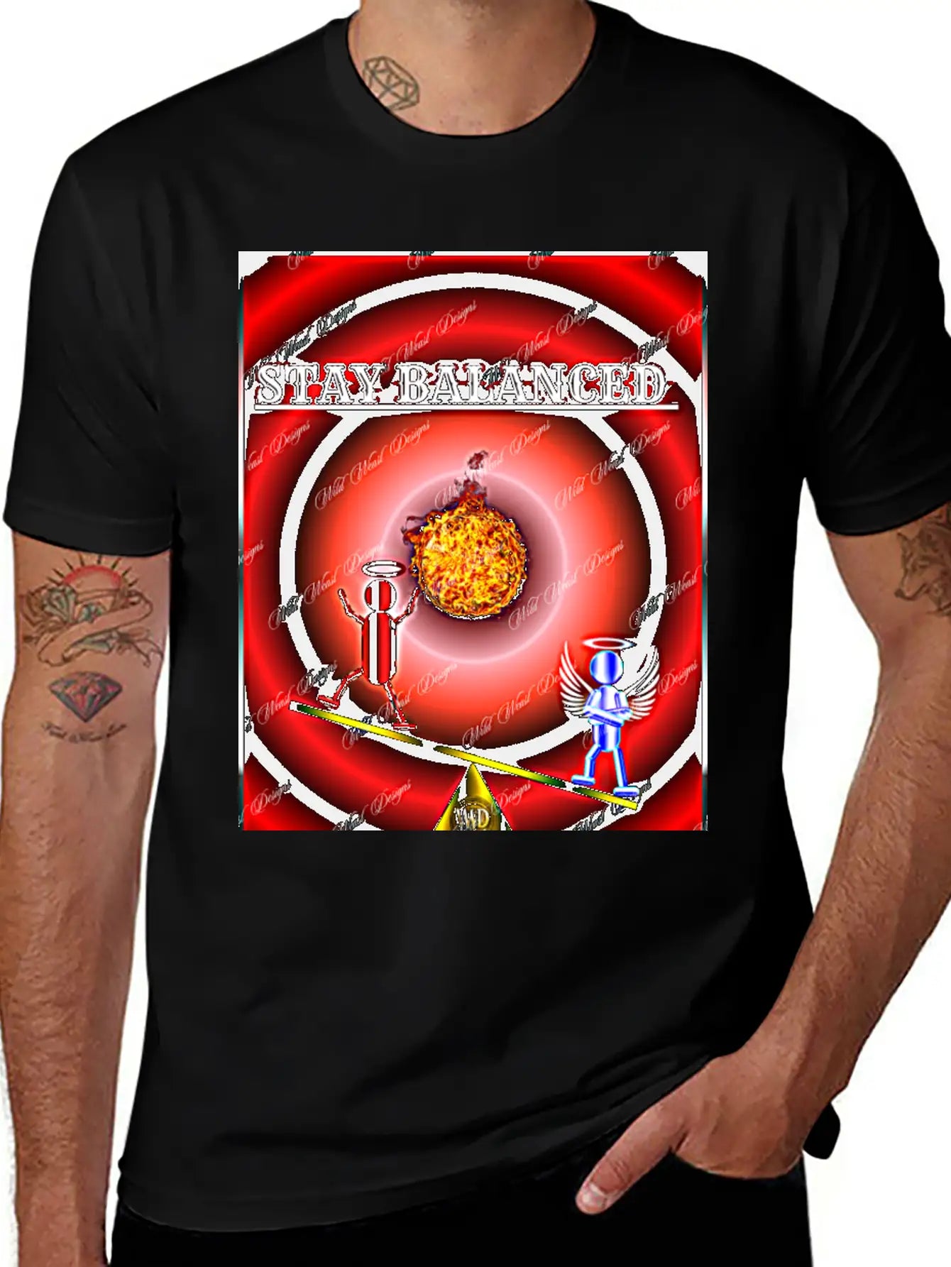 Stay Balanced Classic Cotton Tee – Unisex Comfort For Any Season