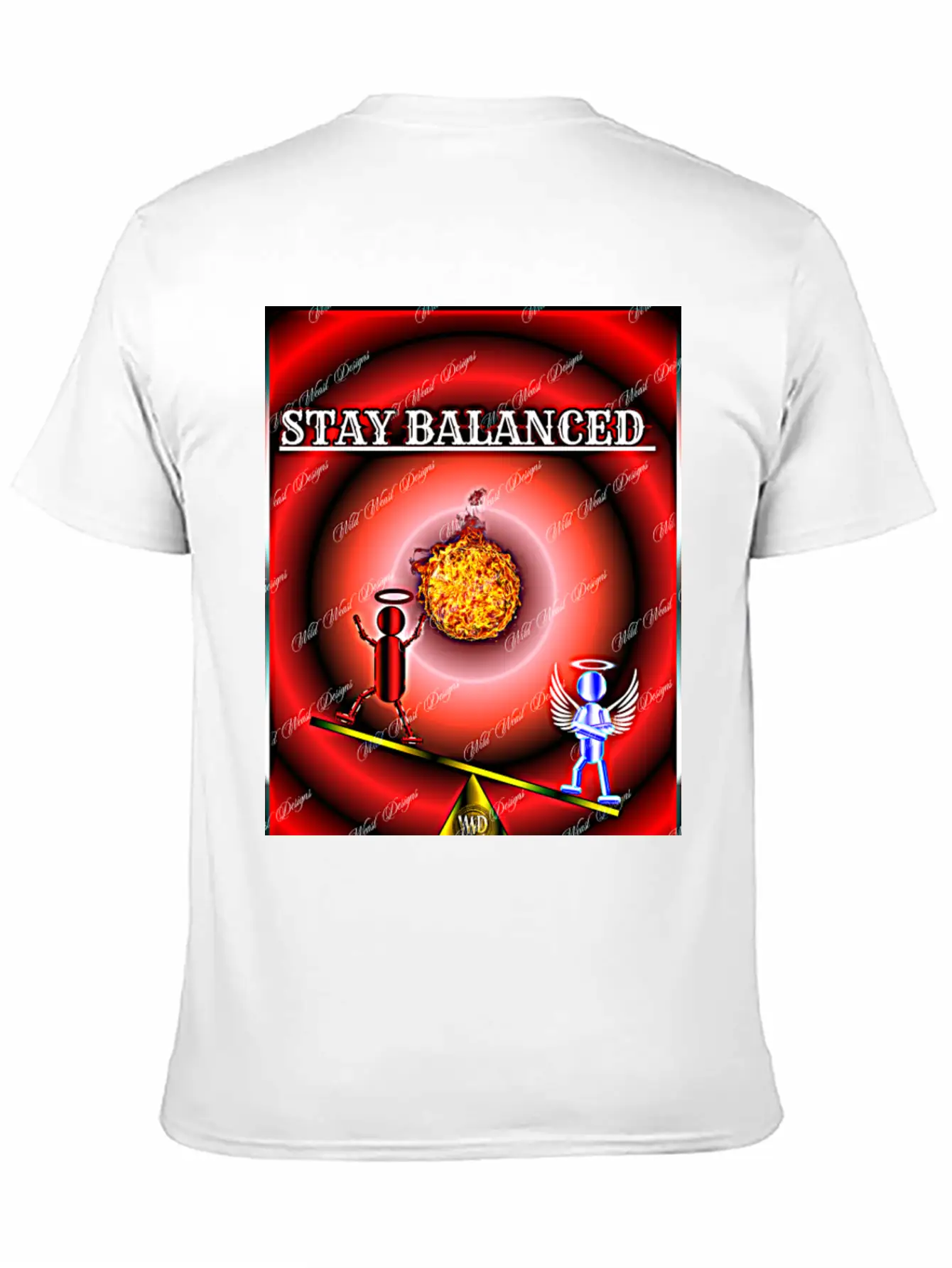 Stay Balanced Classic Cotton Tee – Unisex Comfort For Any Season