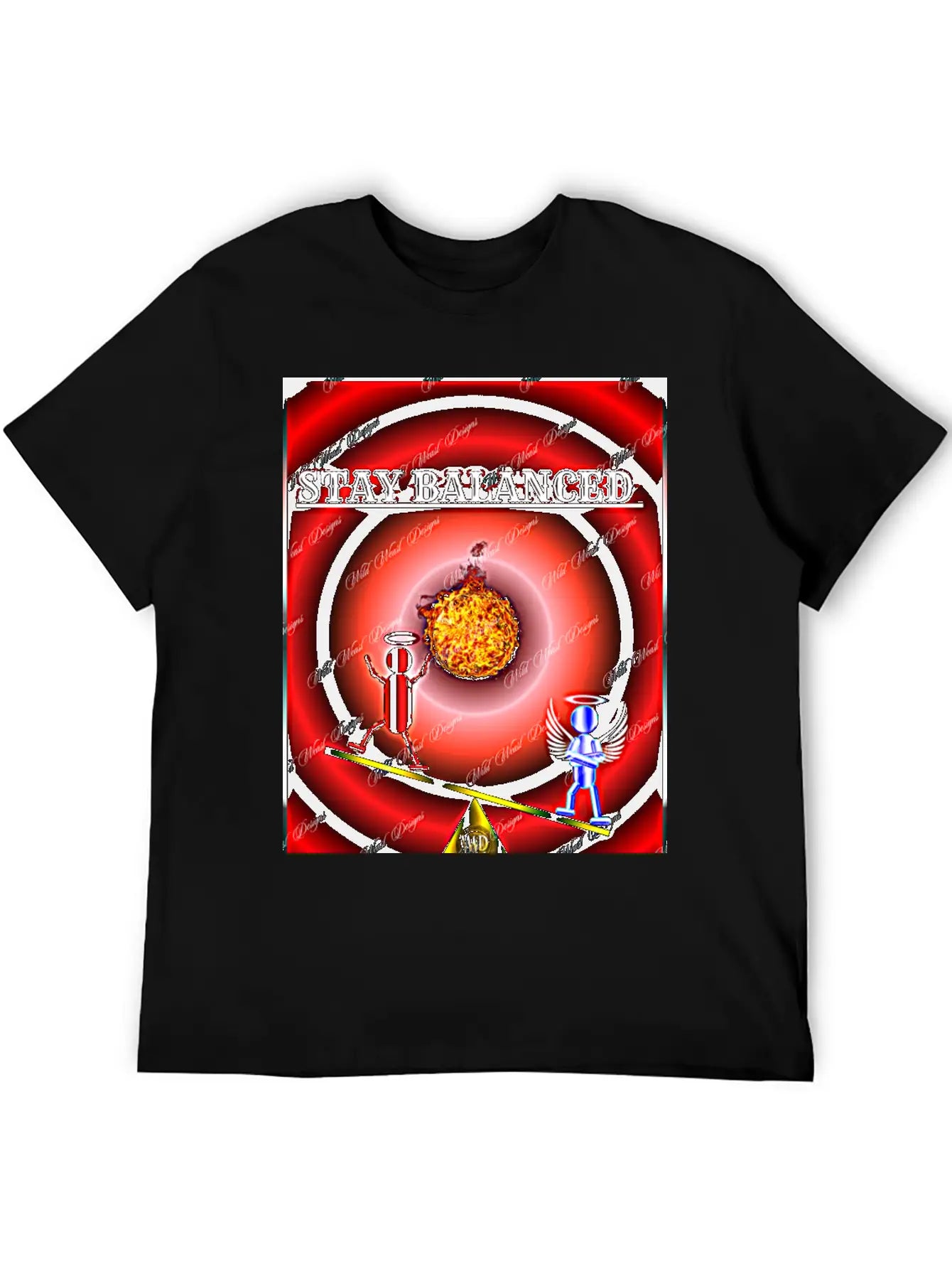 Stay Balanced Classic Cotton Tee – Unisex Comfort For Any Season