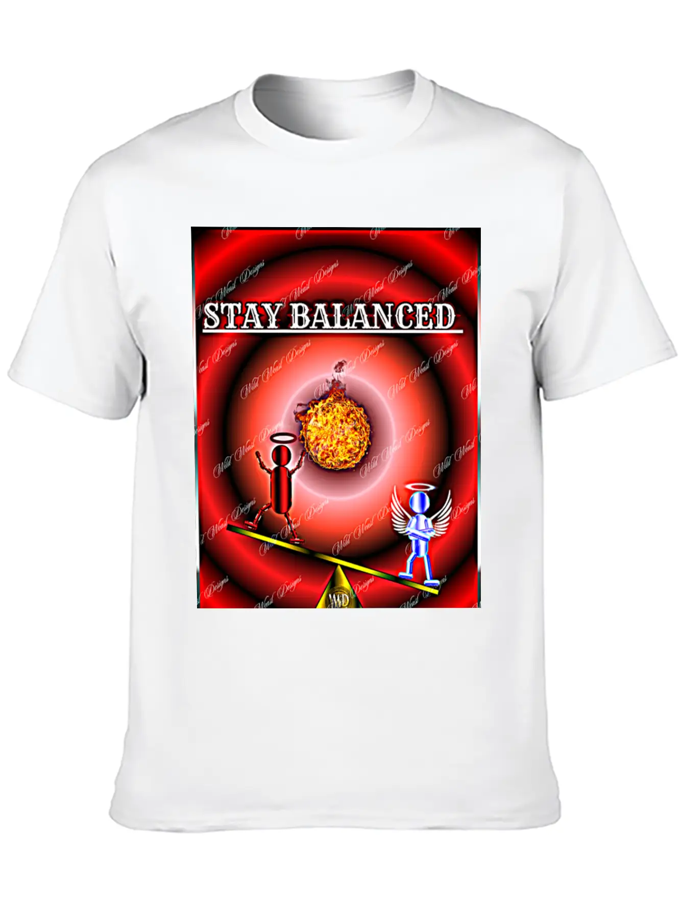 Stay Balanced Classic Cotton Tee – Unisex Comfort For Any Season