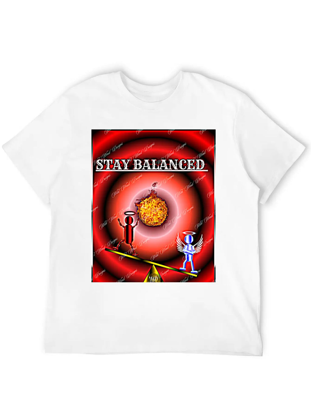 Stay Balanced Classic Cotton Tee – Unisex Comfort For Any Season