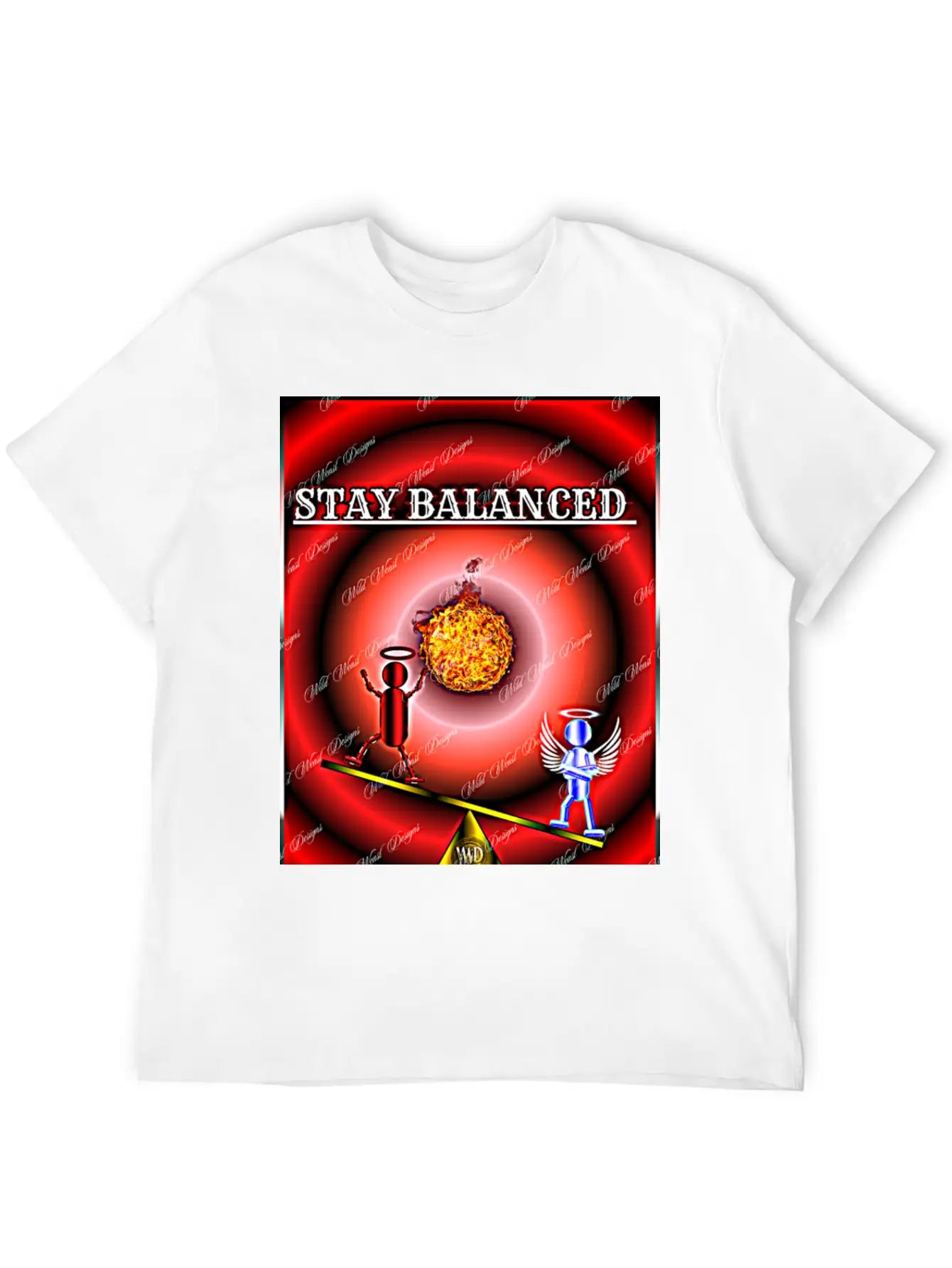 Stay Balanced Classic Cotton Tee – Unisex Comfort For Any Season