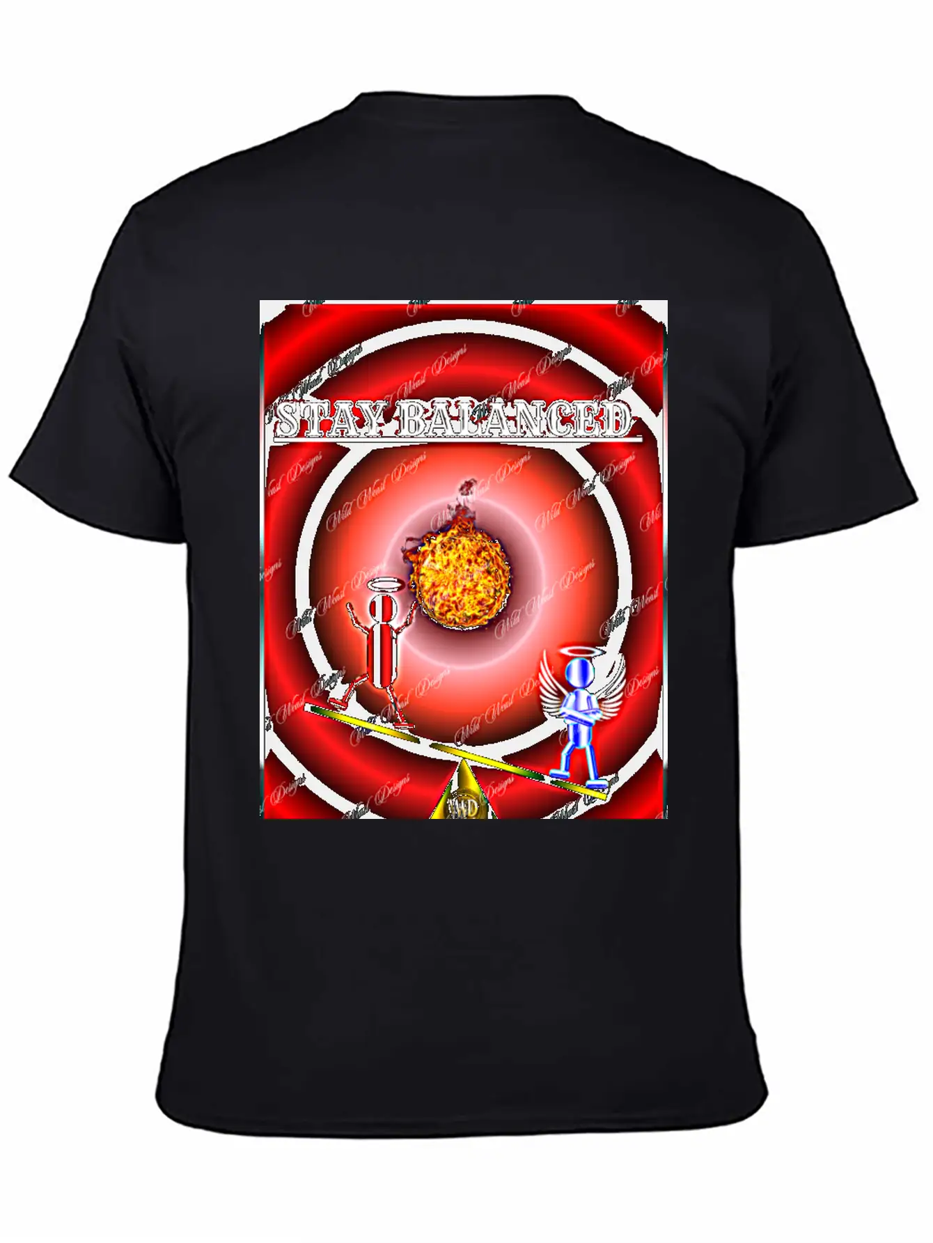 Stay Balanced Classic Cotton Tee – Unisex Comfort For Any Season