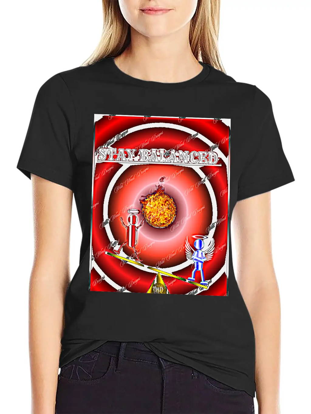 Stay Balanced Classic Cotton Tee – Unisex Comfort For Any Season