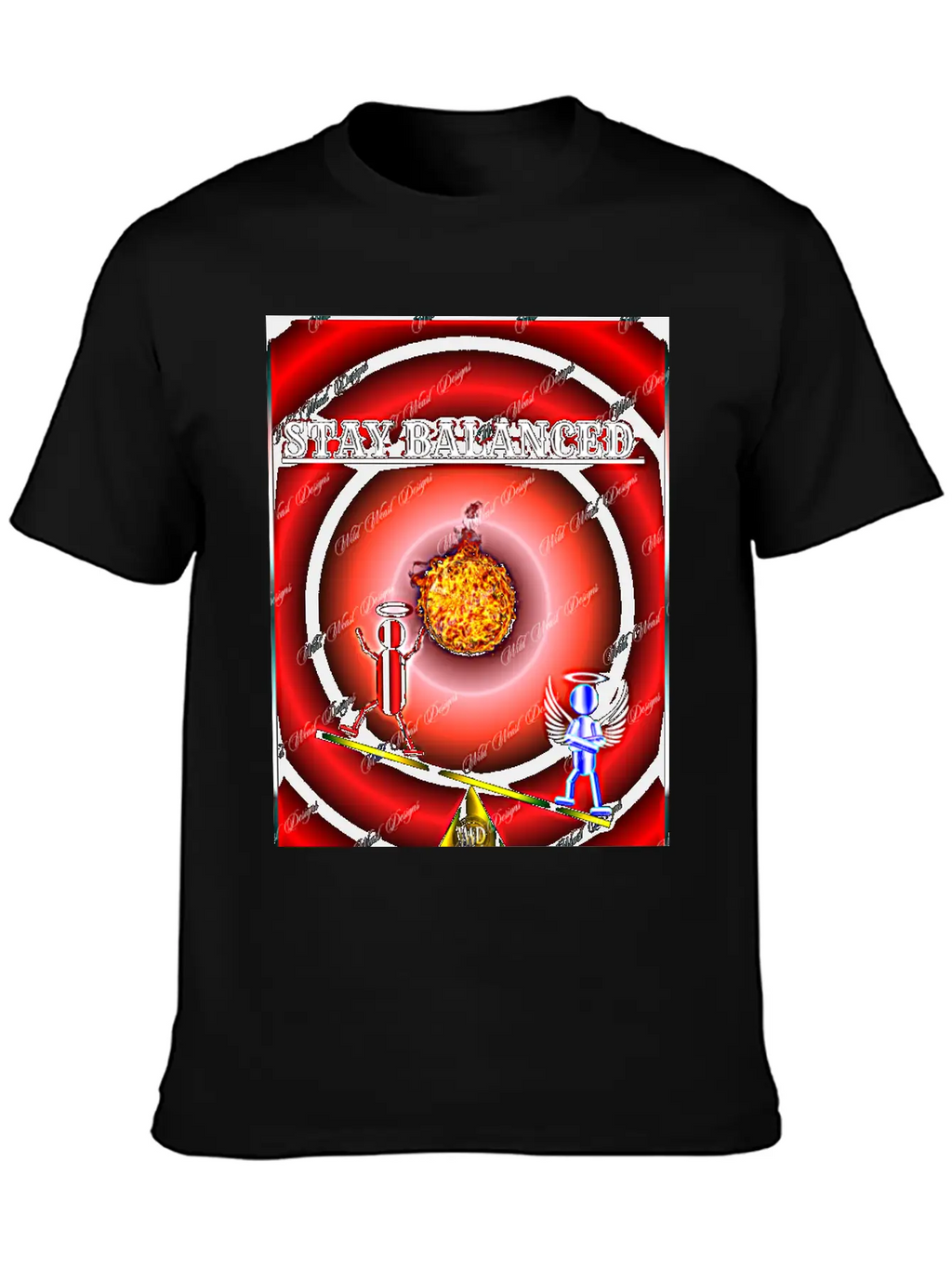 Stay Balanced Classic Cotton Tee – Unisex Comfort For Any Season