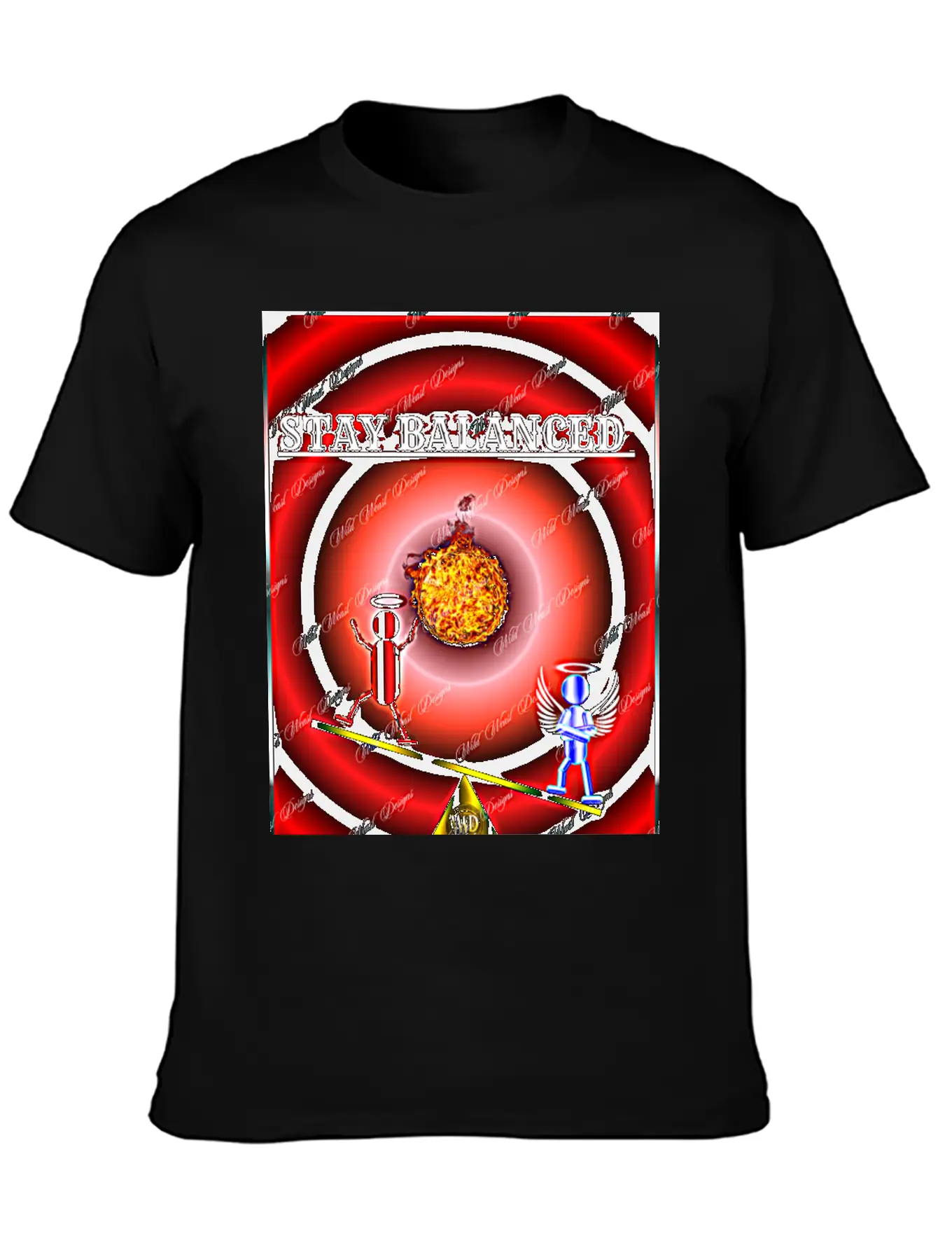 Stay Balanced Classic Cotton Tee – Unisex Comfort For Any Season