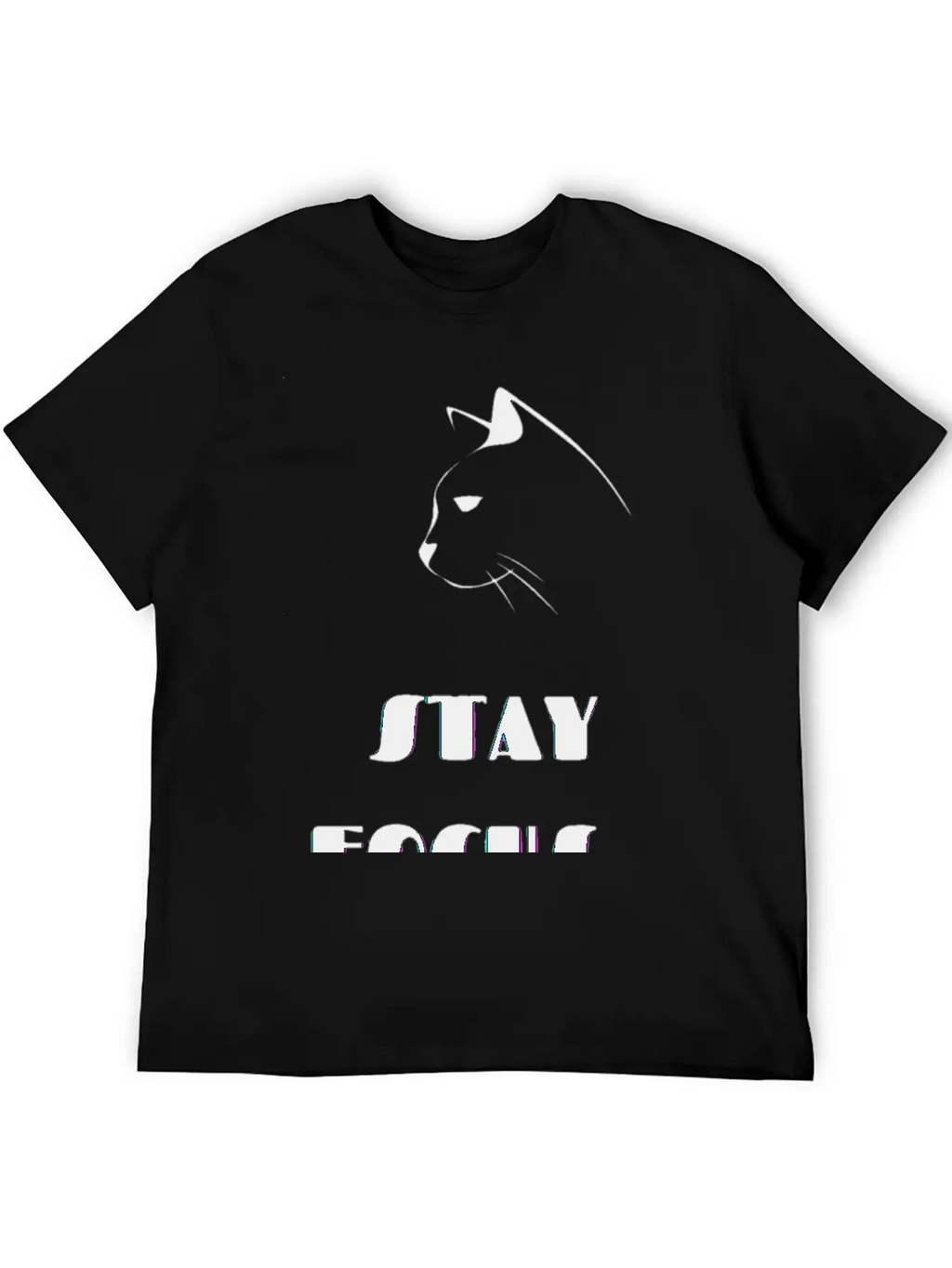 Stay Focus Unisex Casual T-Shirt – Clean Design For Daily Comfort