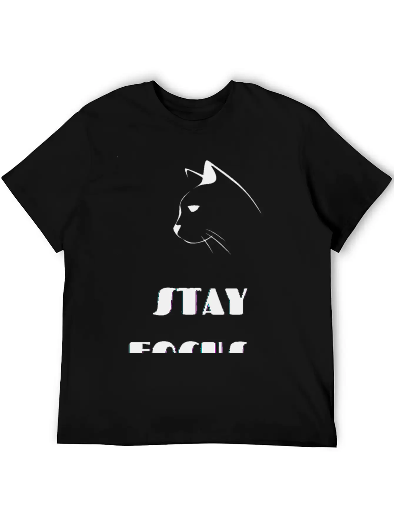 Stay Focus Unisex Casual T-Shirt – Clean Design For Daily Comfort