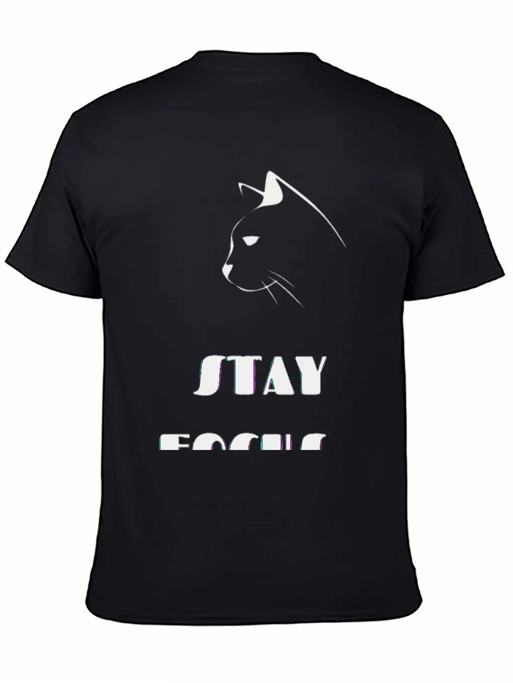 Stay Focus Unisex Casual T-Shirt – Clean Design For Daily Comfort