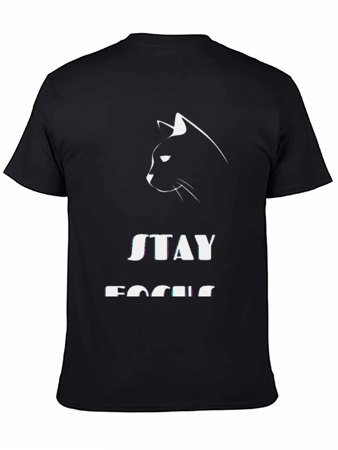 Stay Focus Unisex Casual T-Shirt – Clean Design For Daily Comfort