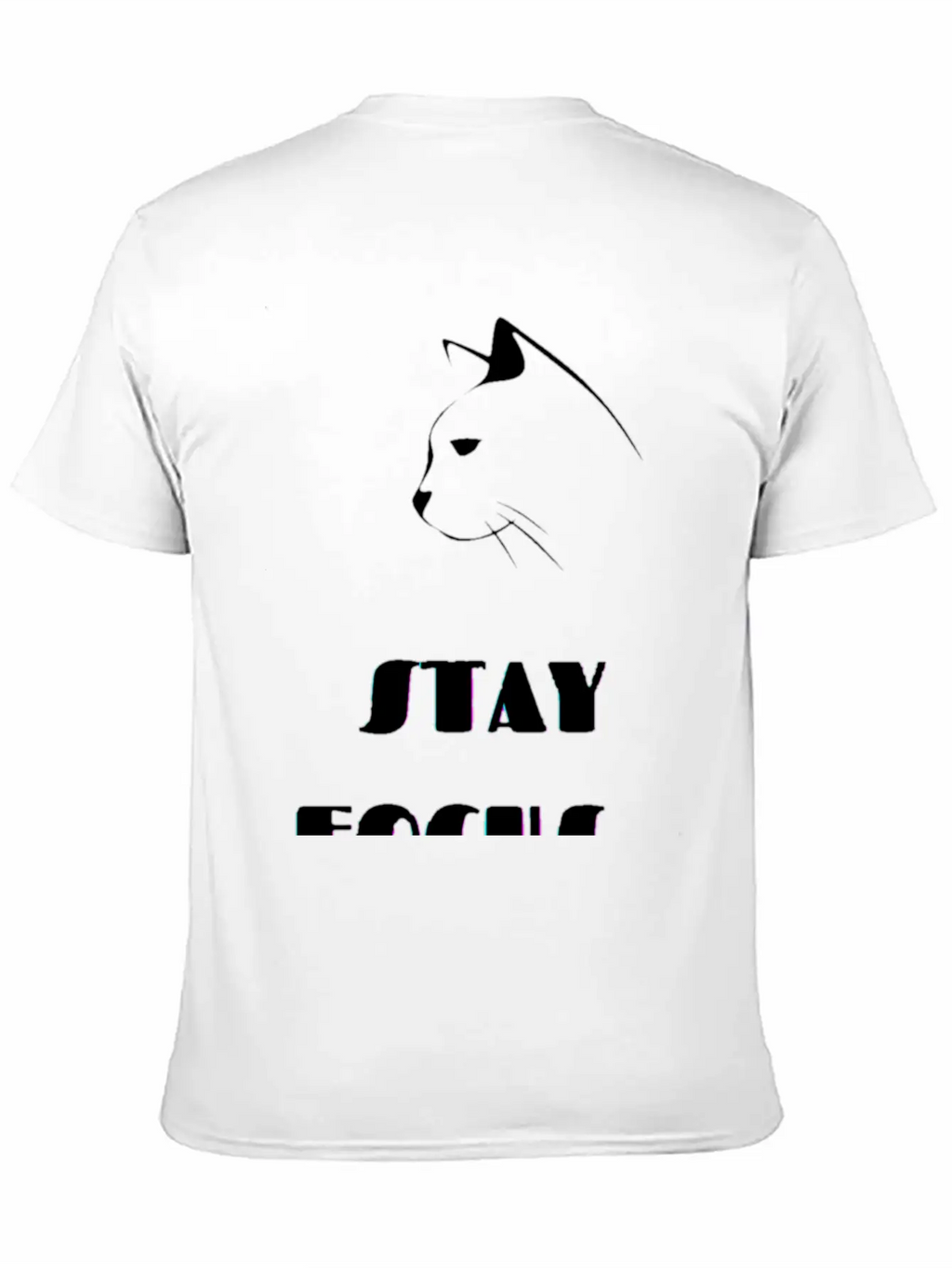 Stay Focus Unisex Casual T-Shirt – Clean Design For Daily Comfort
