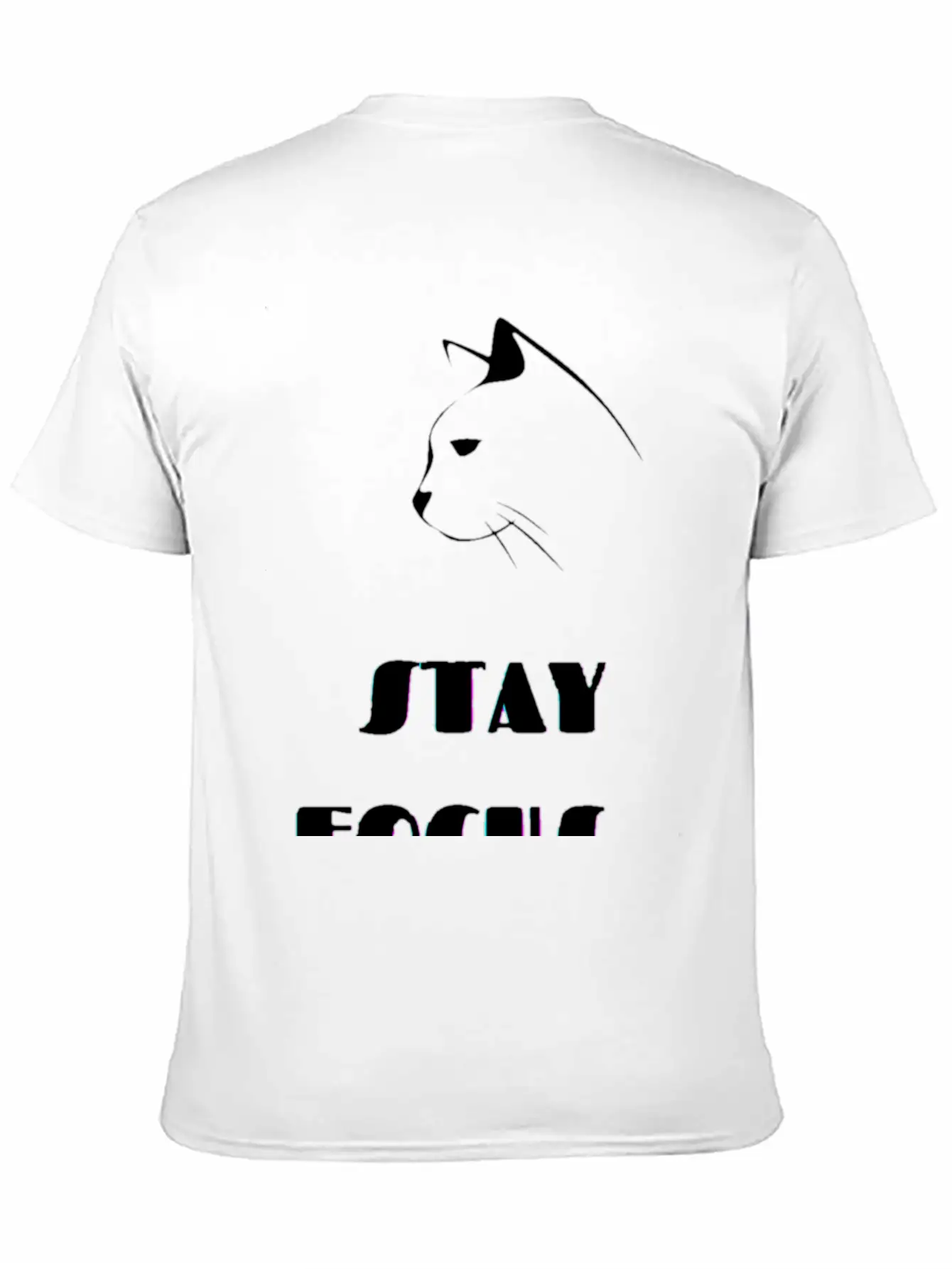 Stay Focus Unisex Casual T-Shirt – Clean Design For Daily Comfort