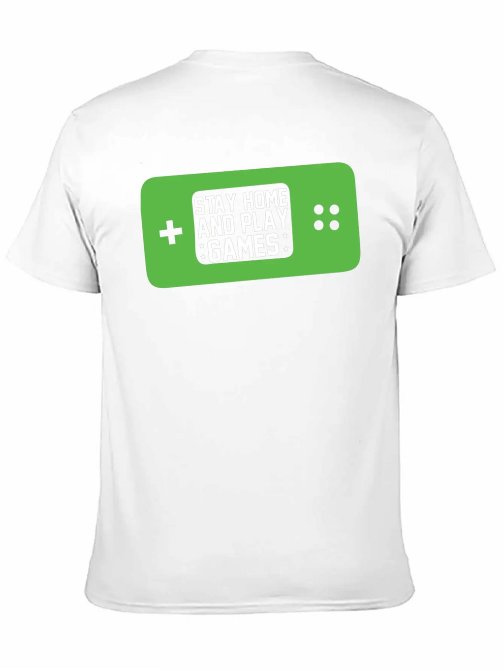 Stay Home And Play Games Relaxed Everyday Tee – Lightweight And Durable Cotton