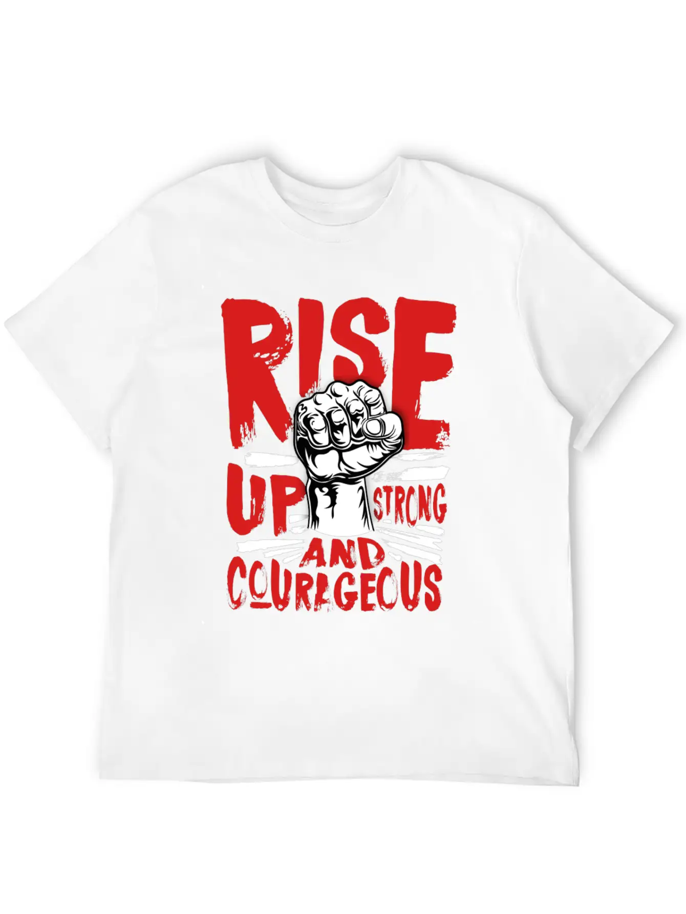 Stay Strong Basic Graphic T-Shirt – Daily Comfort In Soft Cotton
