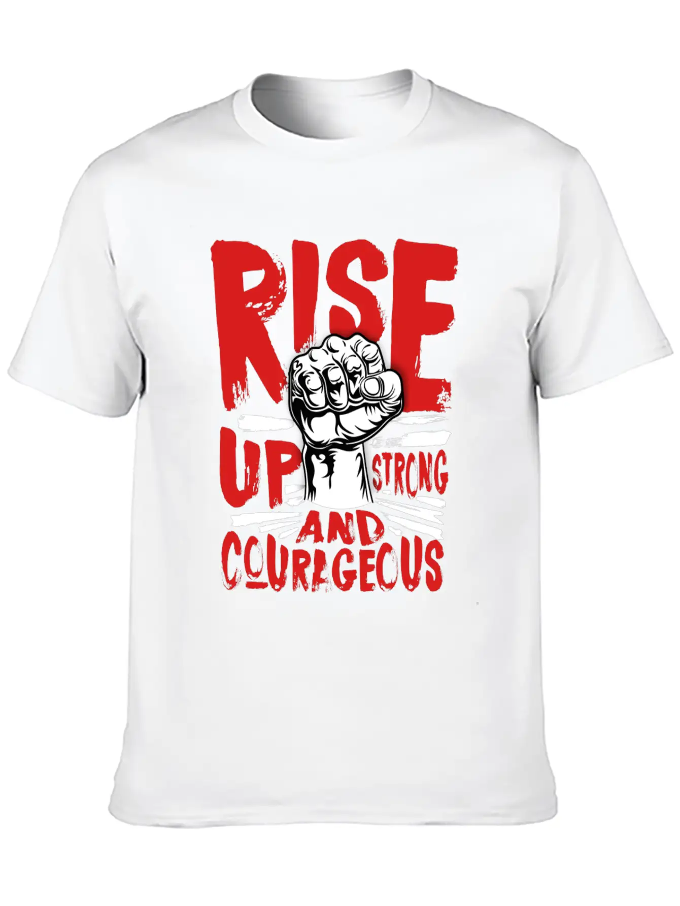 Stay Strong Basic Graphic T-Shirt – Daily Comfort In Soft Cotton