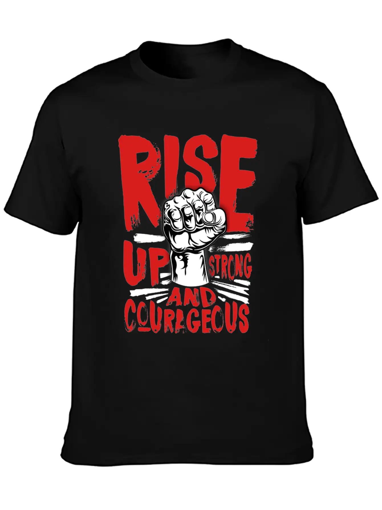 Stay Strong Basic Graphic T-Shirt – Daily Comfort In Soft Cotton