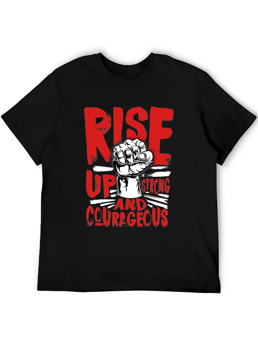 Stay Strong Basic Graphic T-Shirt – Daily Comfort In Soft Cotton