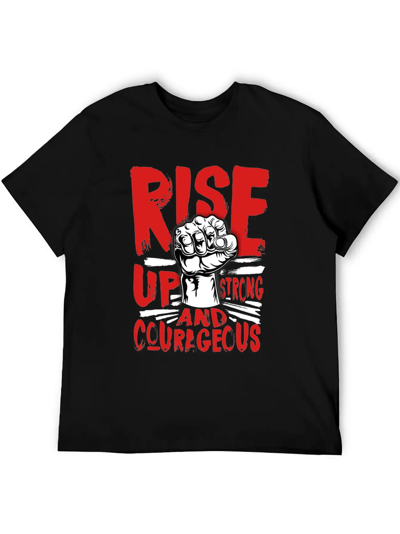 Stay Strong Basic Graphic T-Shirt – Daily Comfort In Soft Cotton