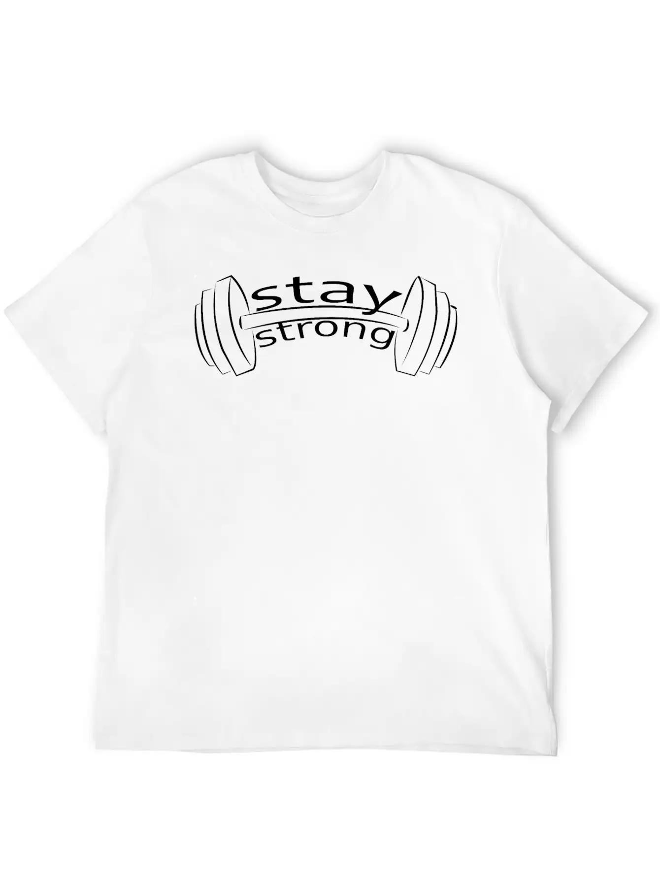 Stay Strong Classic Cotton Tee – Unisex Comfort For Any Season