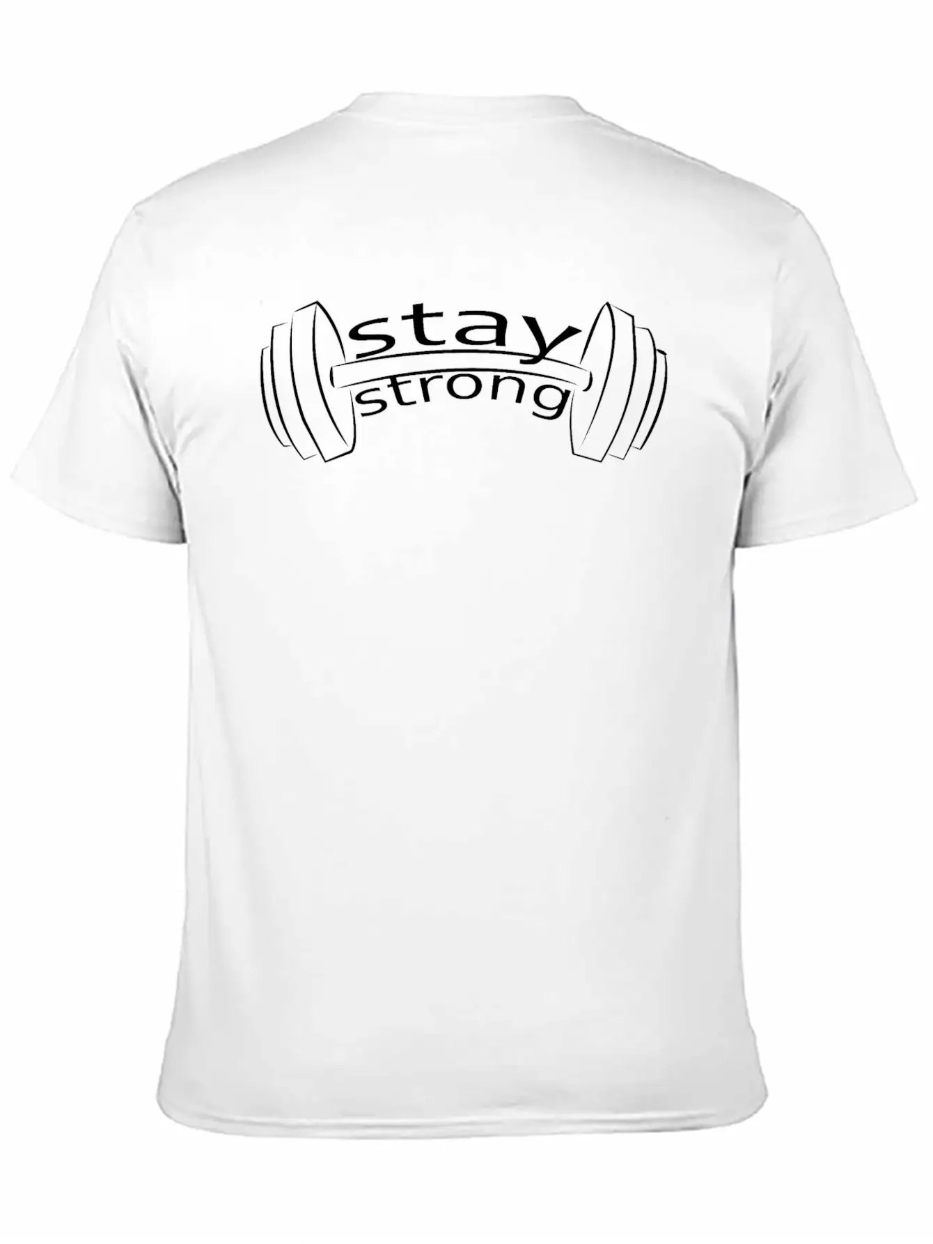 Stay Strong Classic Cotton Tee – Unisex Comfort For Any Season