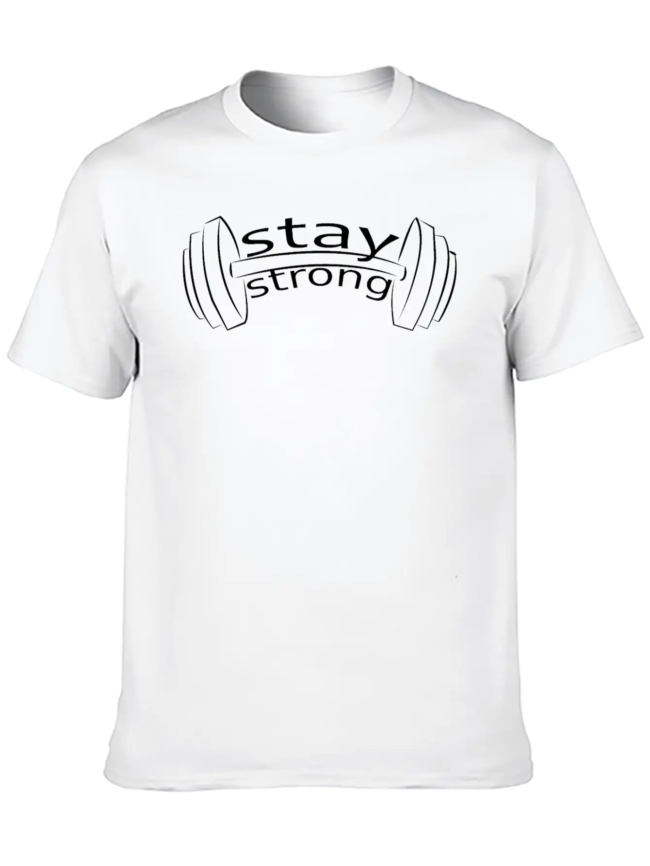 Stay Strong Classic Cotton Tee – Unisex Comfort For Any Season