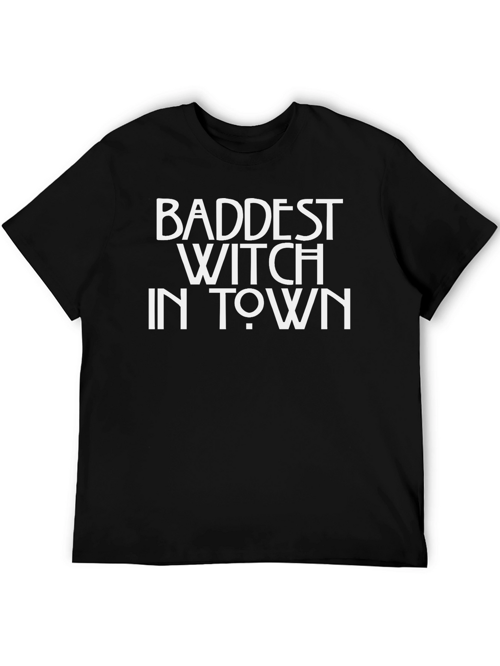 Baddest Witch in Town Graphic Tee - Halloween Fashion