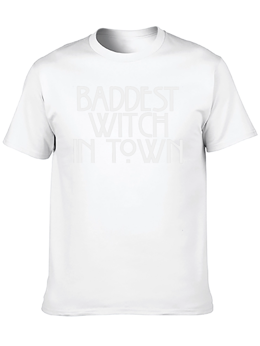 Baddest Witch in Town Graphic Tee - Halloween Fashion