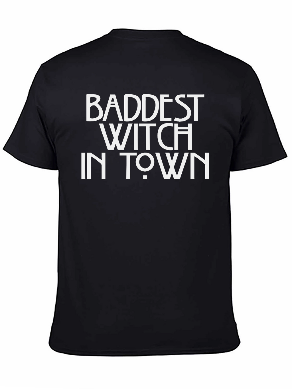 Baddest Witch in Town Graphic Tee - Halloween Fashion