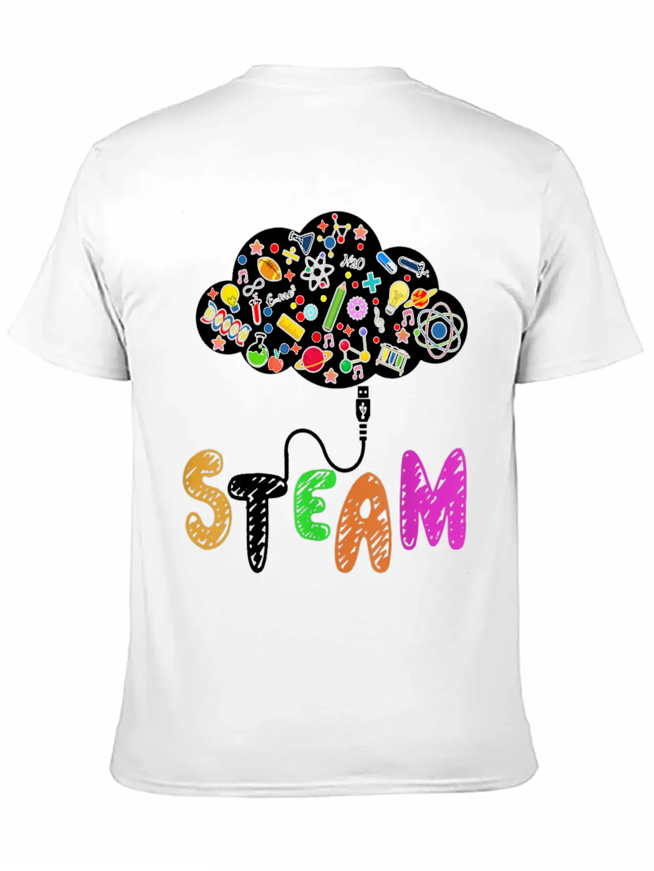 STEAM Teacher And Student Back To School STEM Essential Cotton Tee For Daily Outfits – Unisex Style