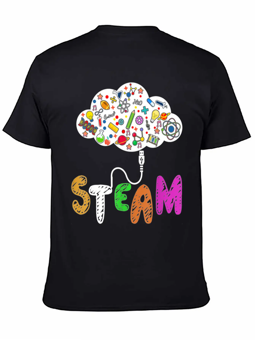 STEAM Teacher And Student Back To School STEM Essential Cotton Tee For Daily Outfits – Unisex Style