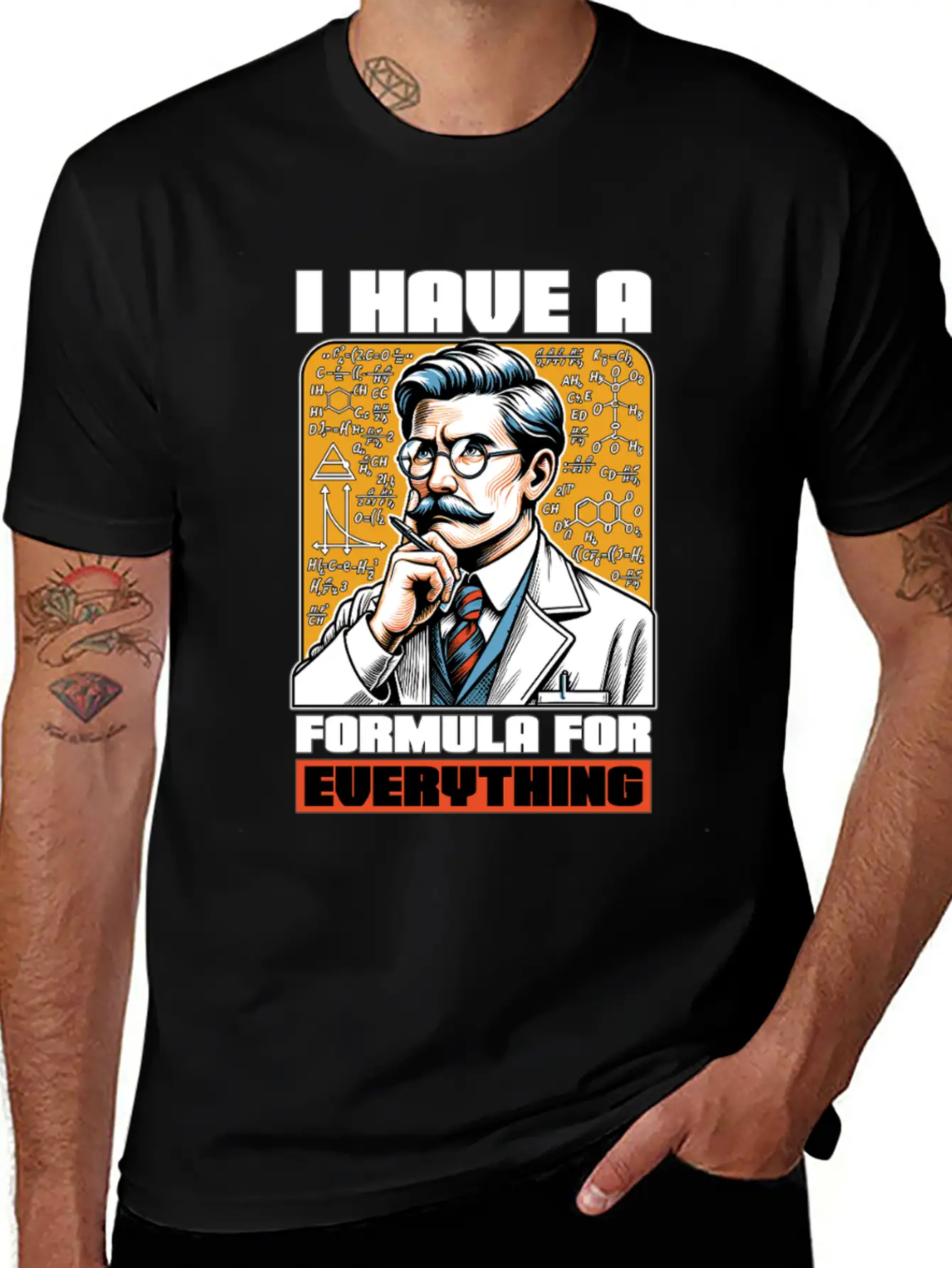 STEM Teacher I Have A Formula For Data Analysis Unisex Casual T-Shirt – Clean Design For Daily Comfort
