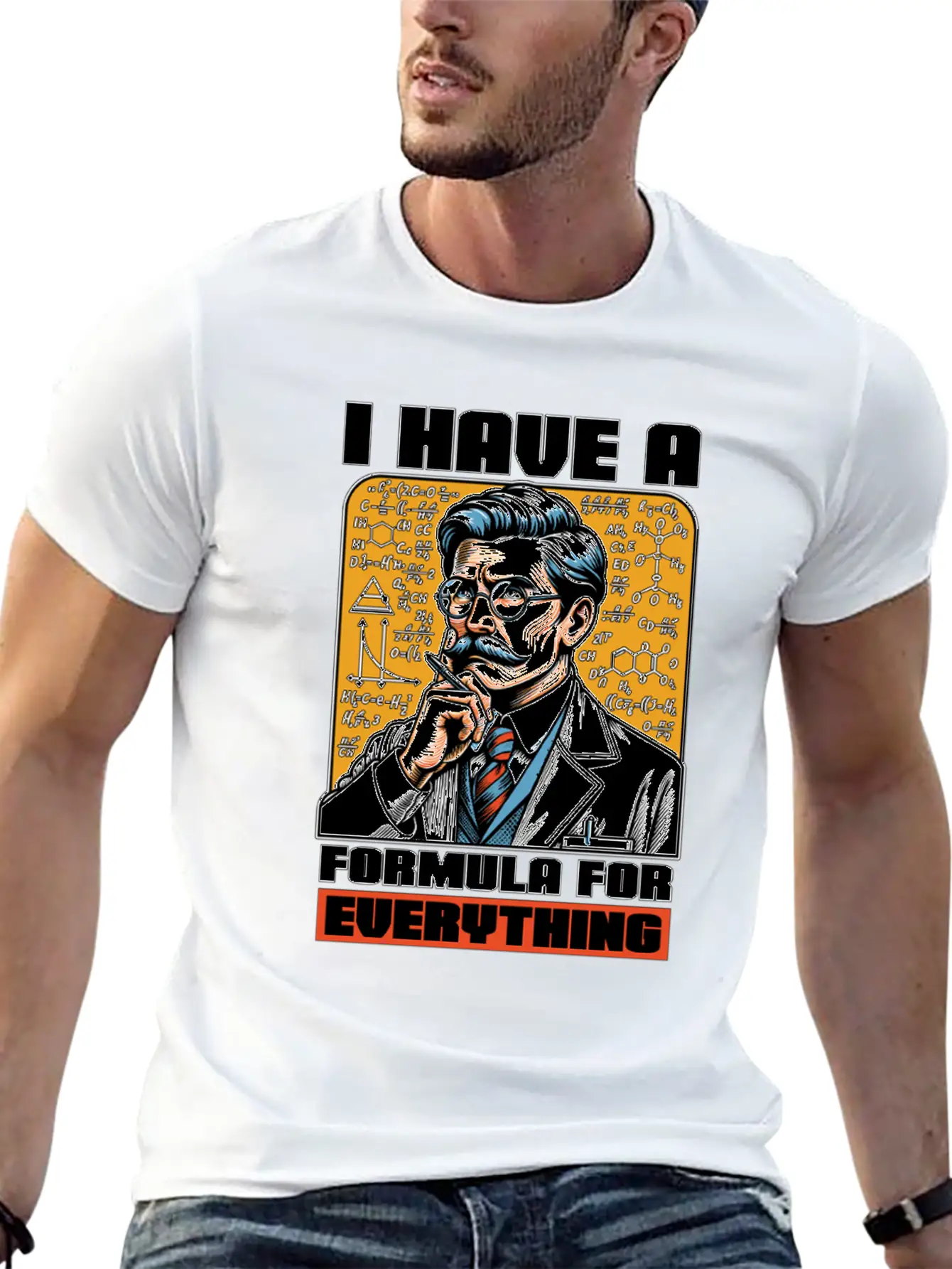 STEM Teacher I Have A Formula For Data Analysis Unisex Casual T-Shirt – Clean Design For Daily Comfort