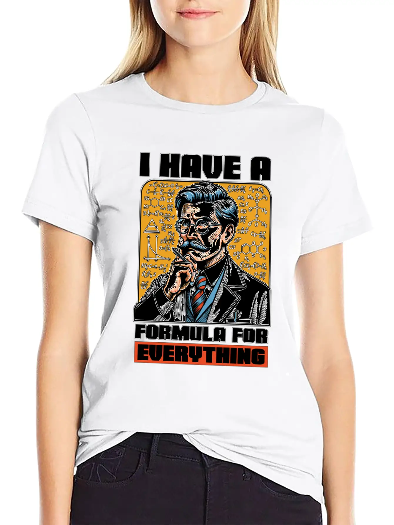 STEM Teacher I Have A Formula For Data Analysis Unisex Casual T-Shirt – Clean Design For Daily Comfort