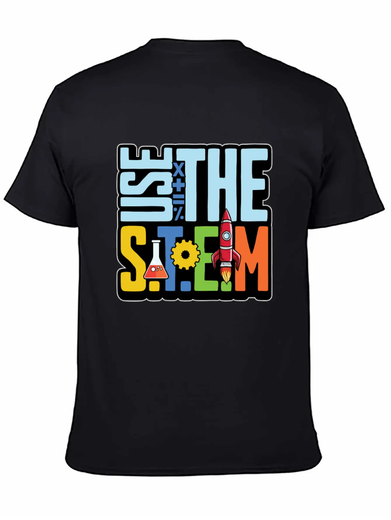 STEM Teacher Use The STEM Loves Computer Science Timeless Short Sleeve Tee – Comfy And Minimalist Design