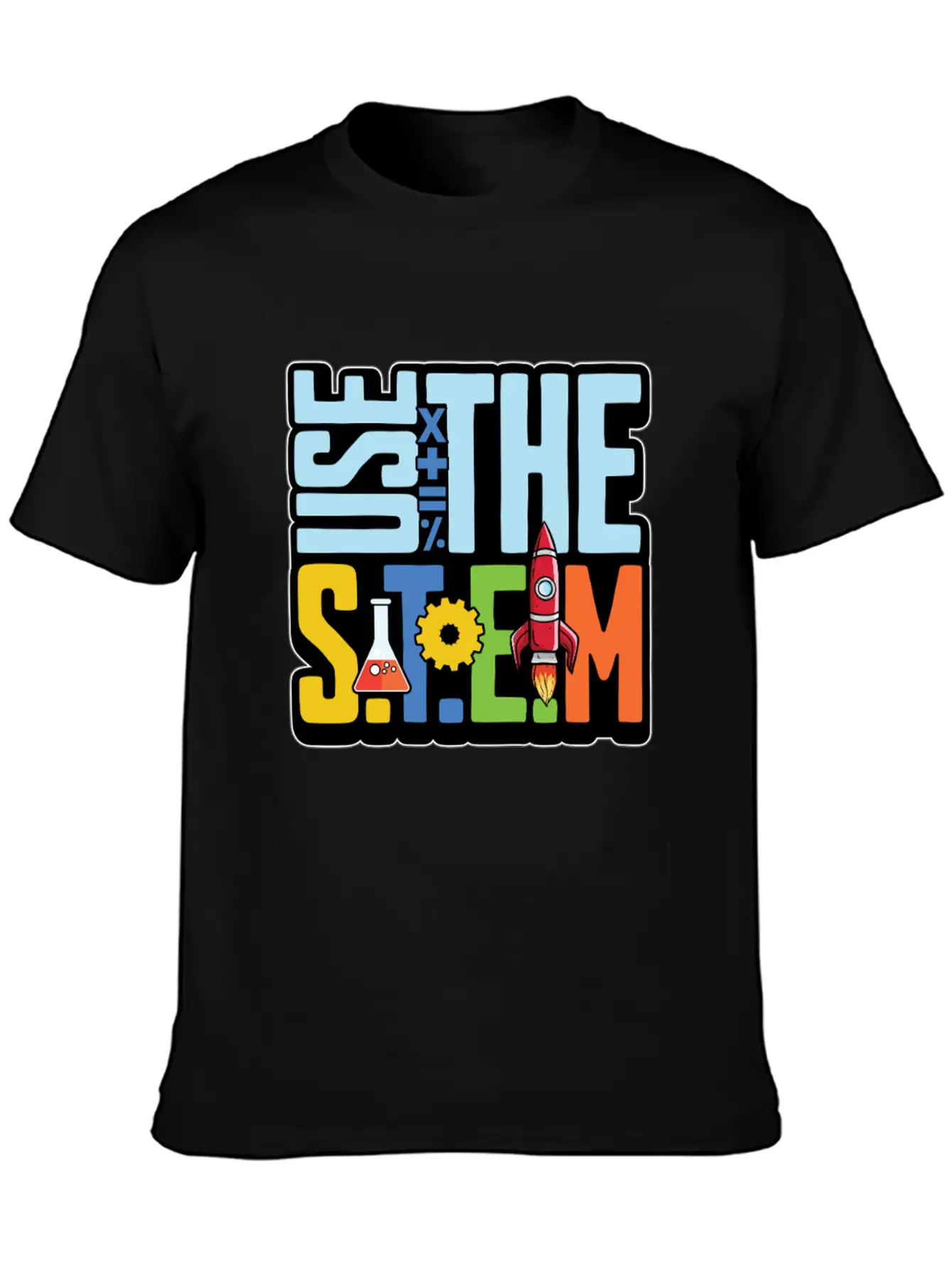 STEM Teacher Use The STEM Loves Computer Science Timeless Short Sleeve Tee – Comfy And Minimalist Design