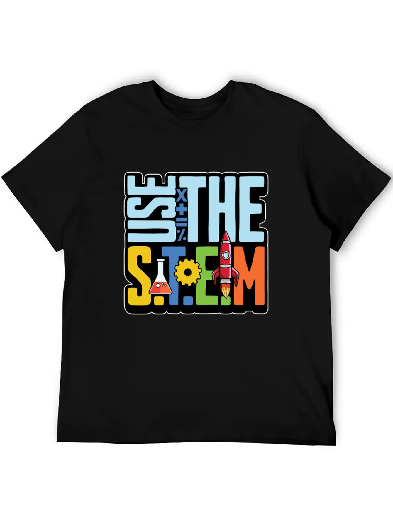 STEM Teacher Use The STEM Loves Computer Science Timeless Short Sleeve Tee – Comfy And Minimalist Design