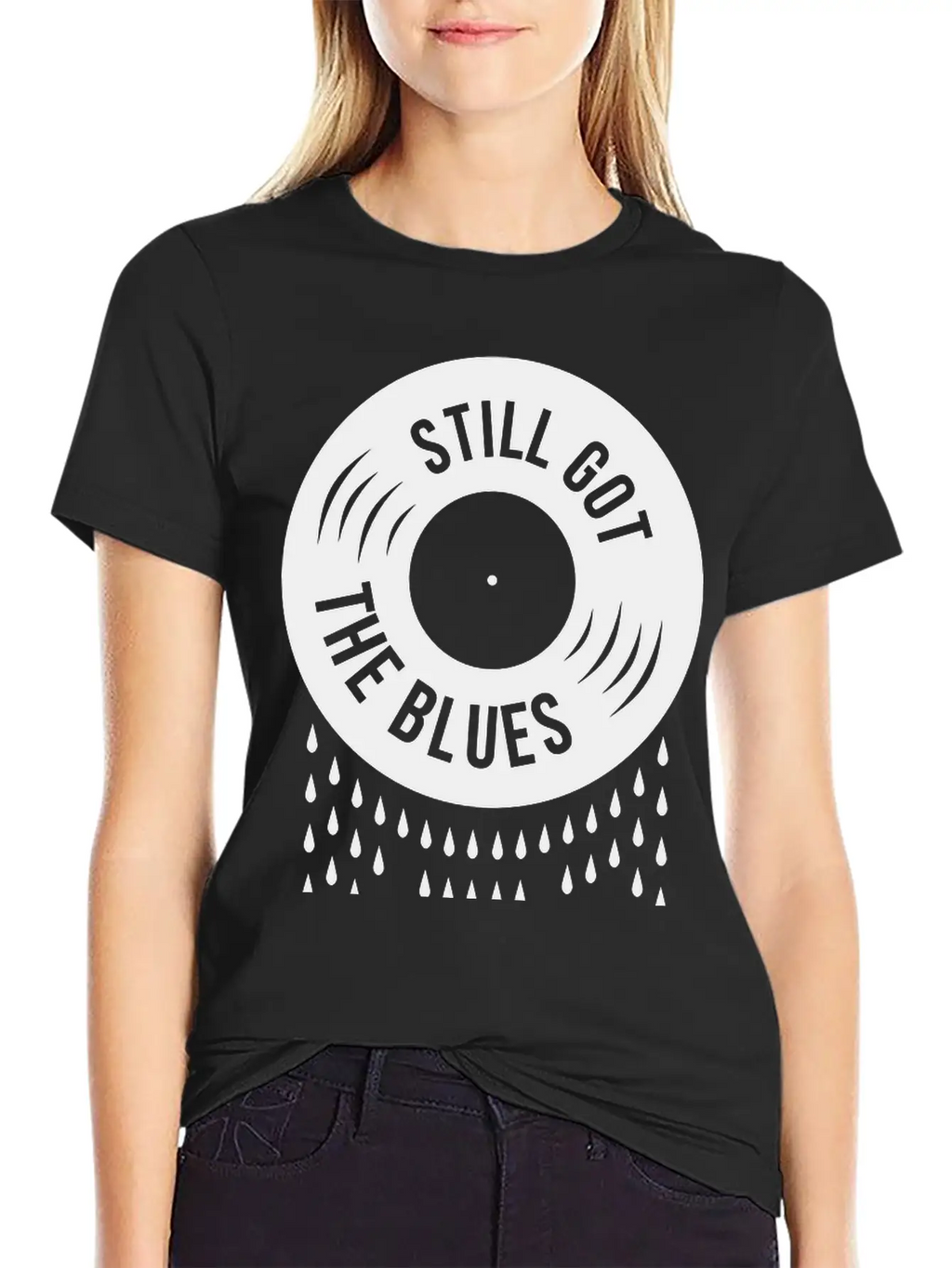Still Got The Blues Music Sad Vinyl Tears Record Classic Cotton Tee – Unisex Comfort For Any Season
